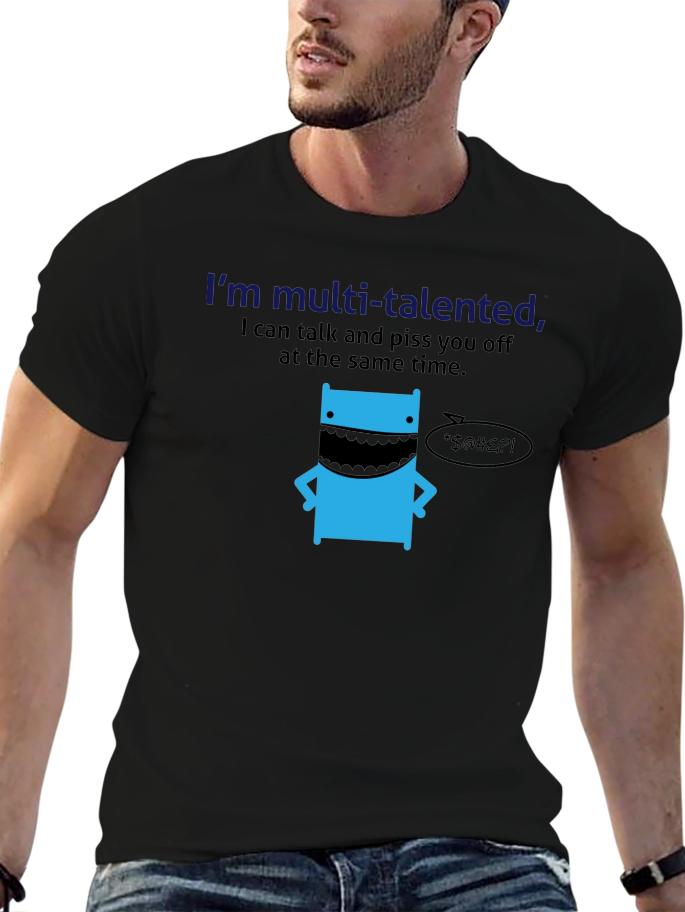 Multi-Talented Funny Graphic T-Shirt