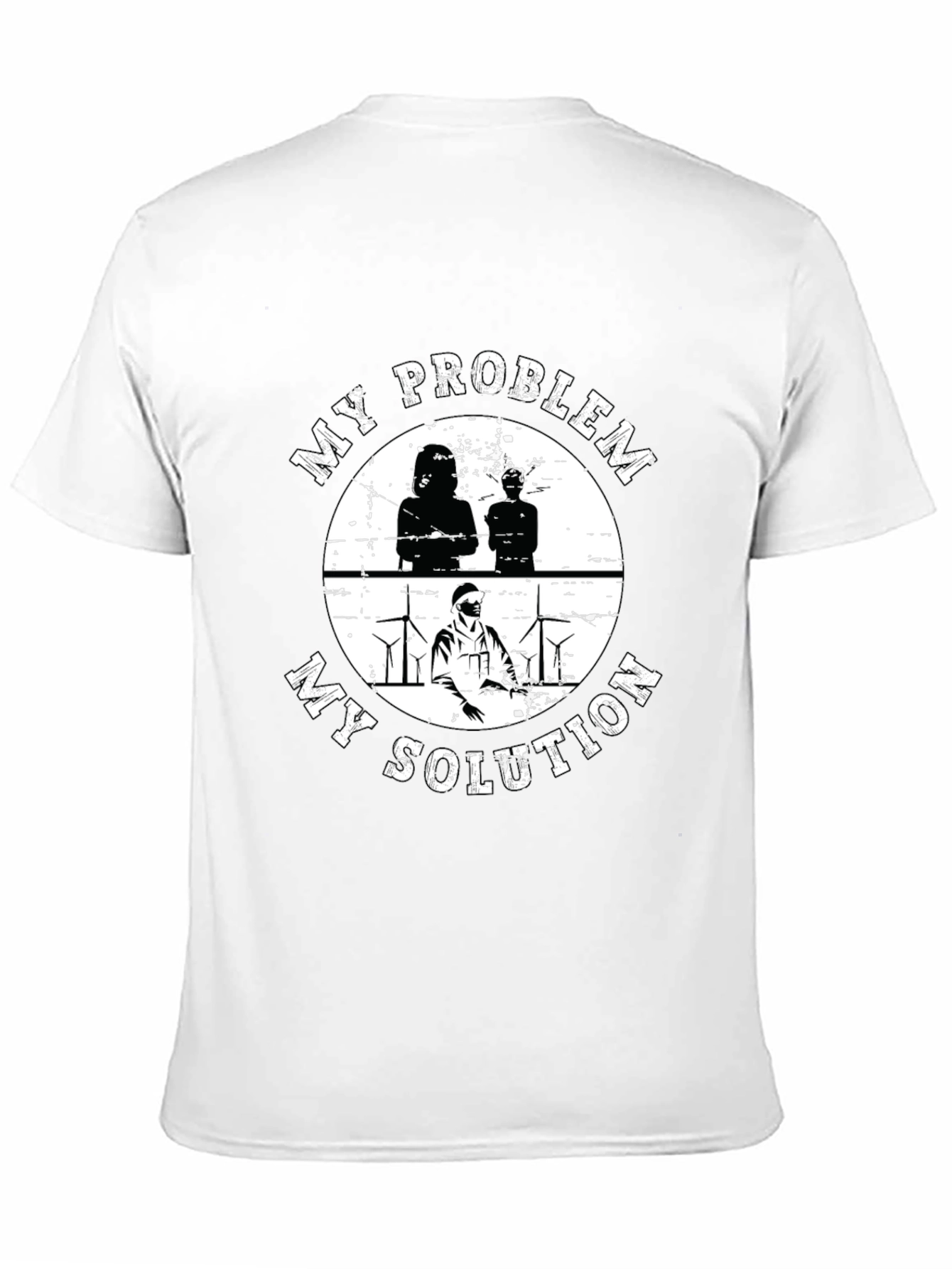 Problem Solver Black T-Shirt
