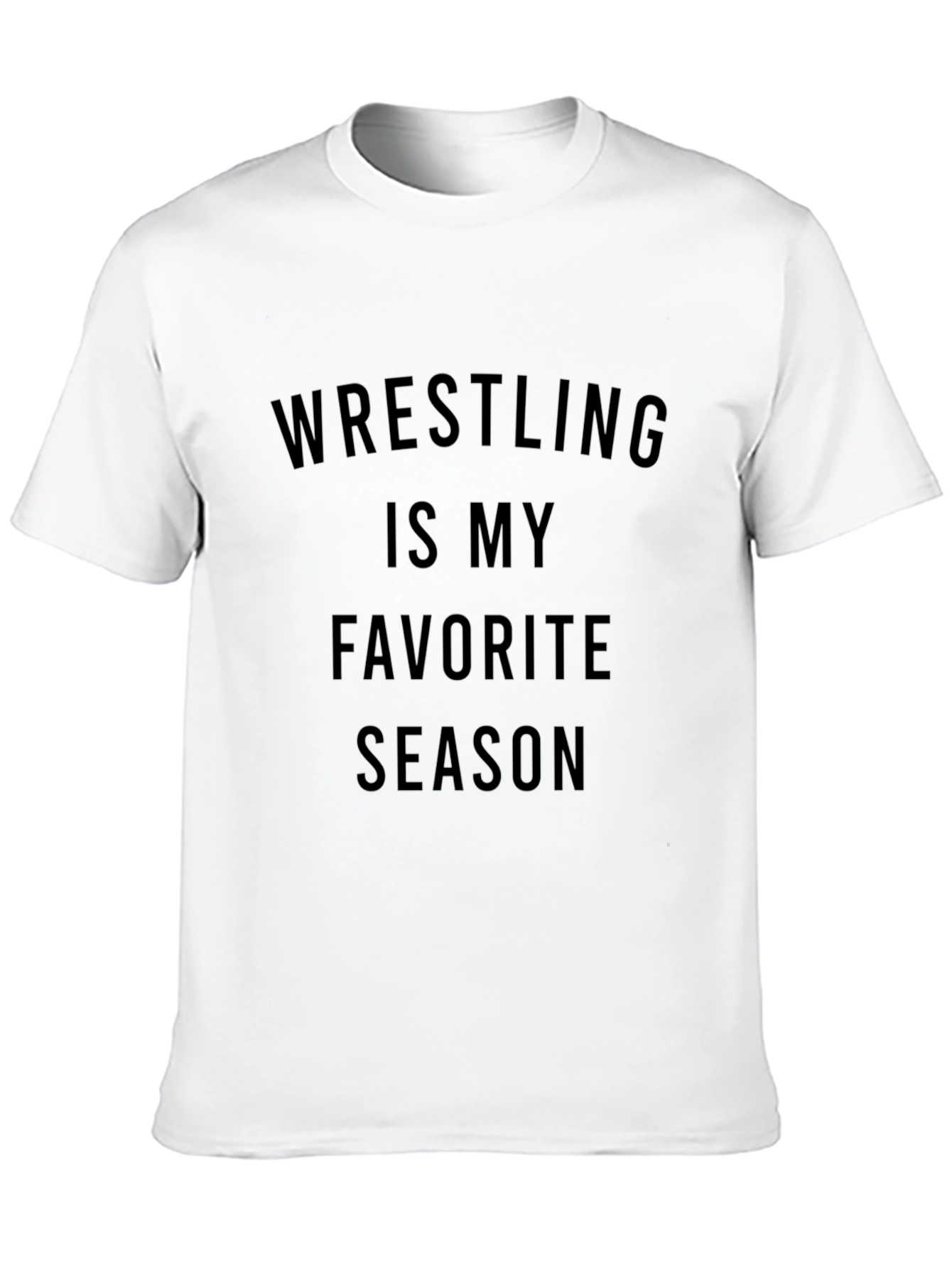Wrestling is My Favorite Season Graphic T-Shirt