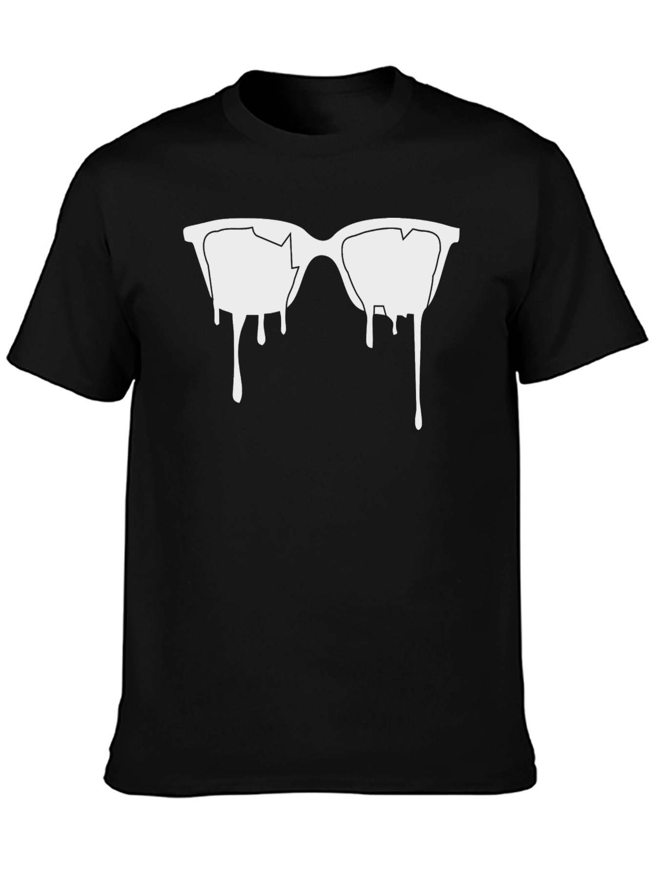 Dripping Sunglasses Graphic Tee - Cool & Trendy