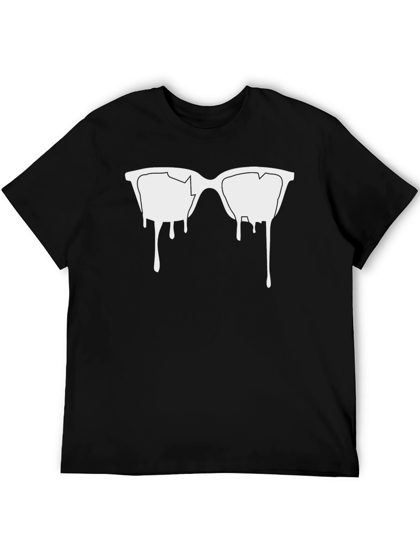 Dripping Sunglasses Graphic Tee - Cool & Trendy