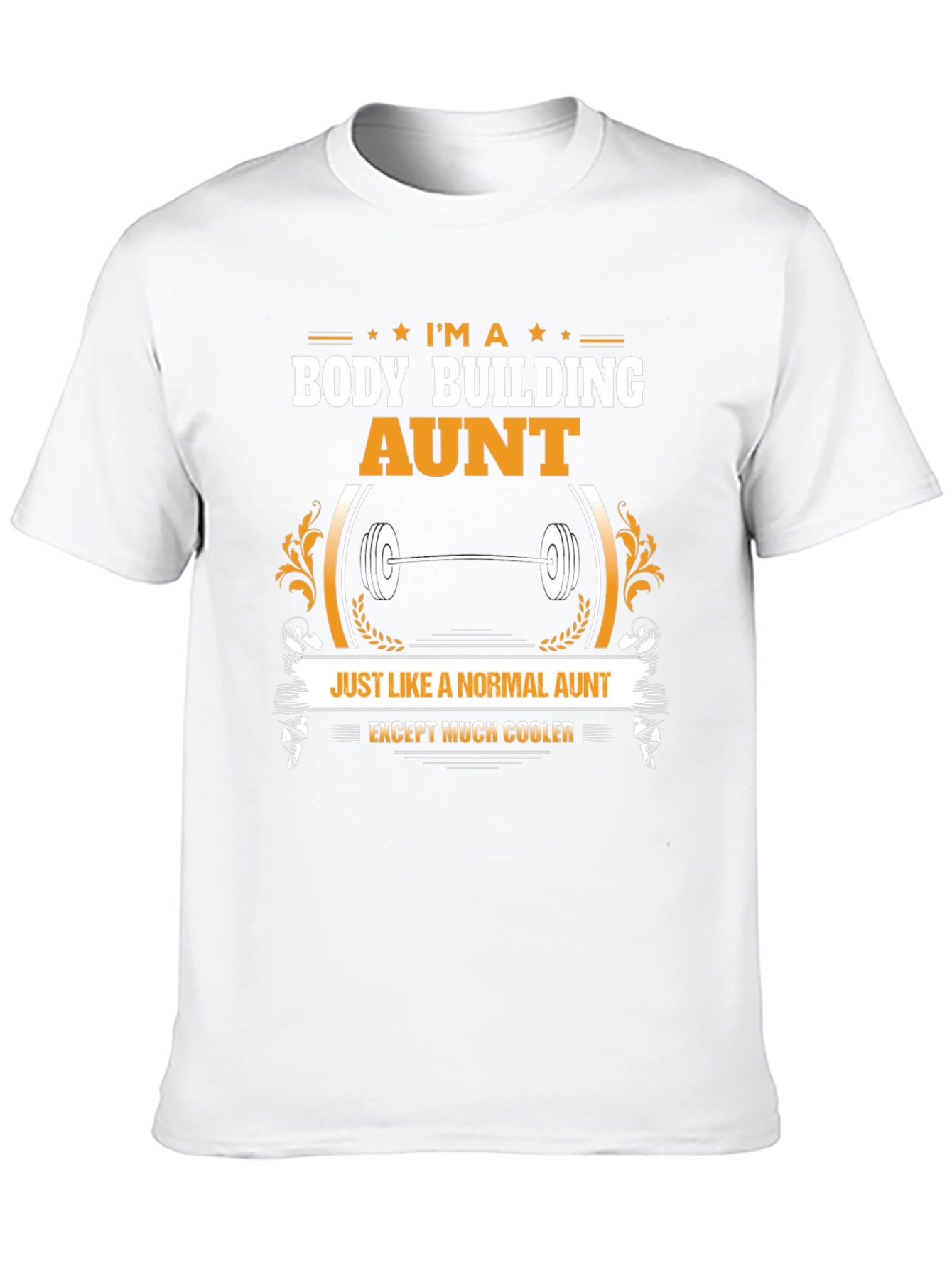 Bodybuilding Aunt Graphic T-Shirt