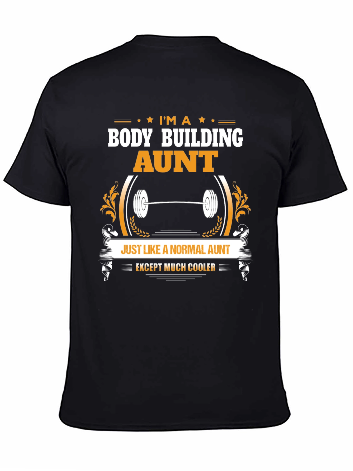 Bodybuilding Aunt Graphic T-Shirt