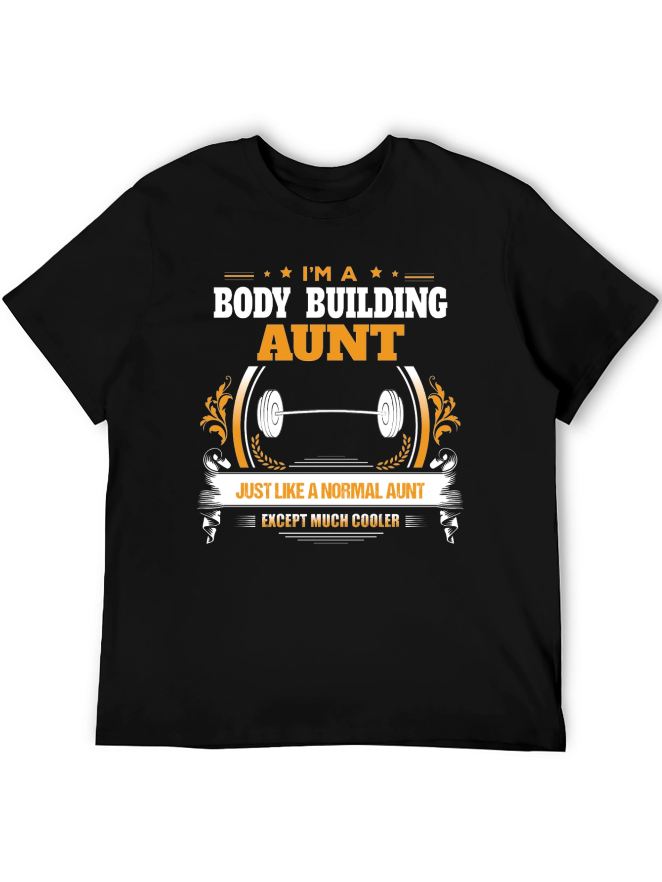 Bodybuilding Aunt Graphic T-Shirt