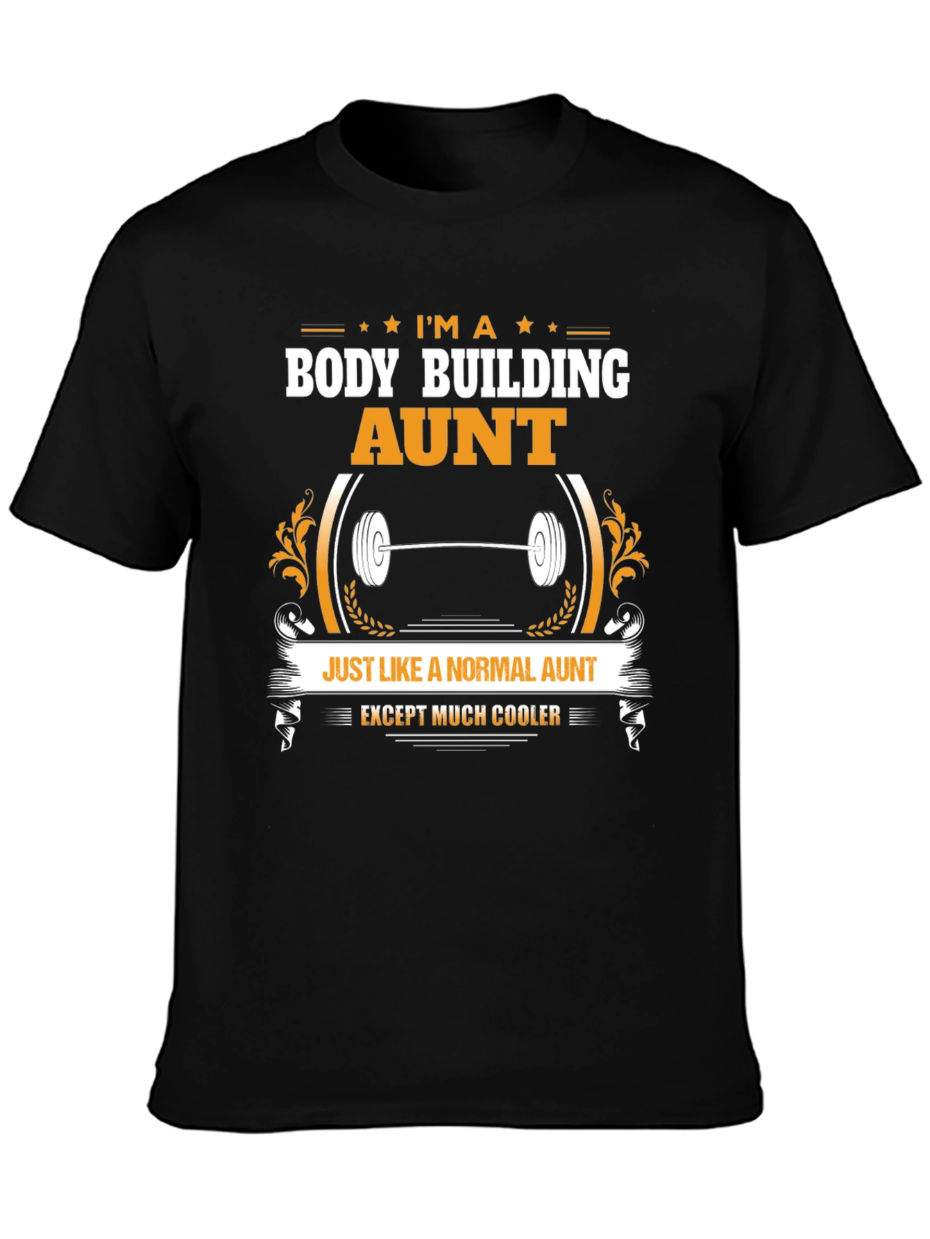 Bodybuilding Aunt Graphic T-Shirt