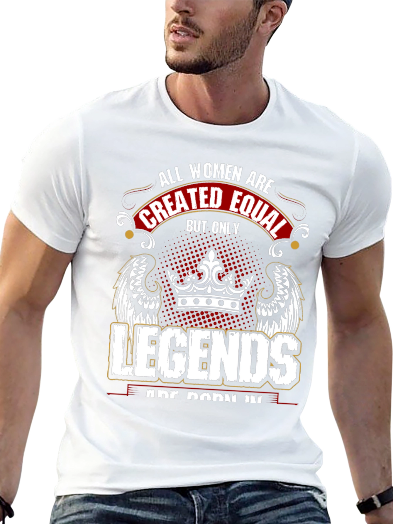 All Women Created Equal Legends Graphic Tee