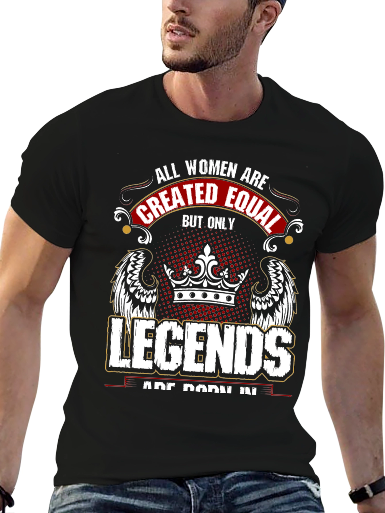 All Women Created Equal Legends Graphic Tee