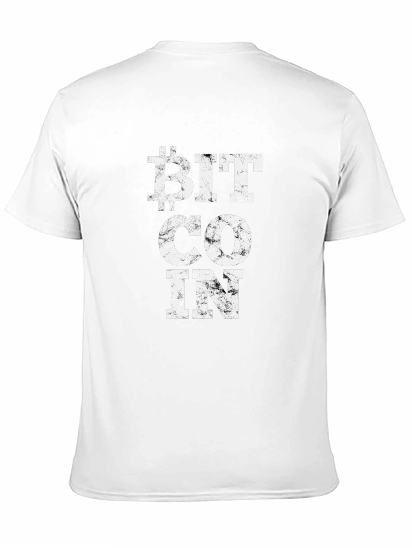 Bitcoin Crypto Graphic T-Shirt - Black