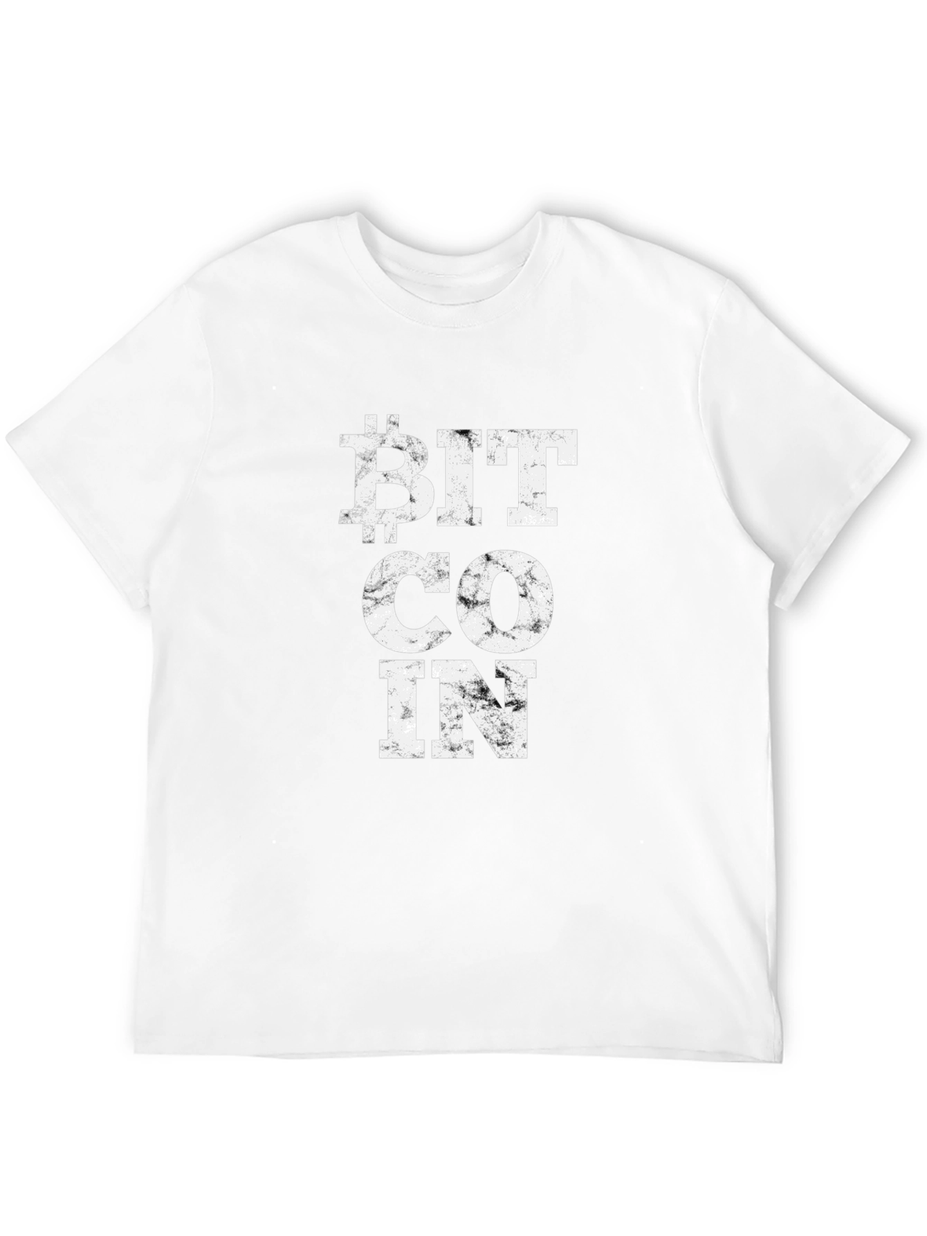 Bitcoin Crypto Graphic T-Shirt - Black