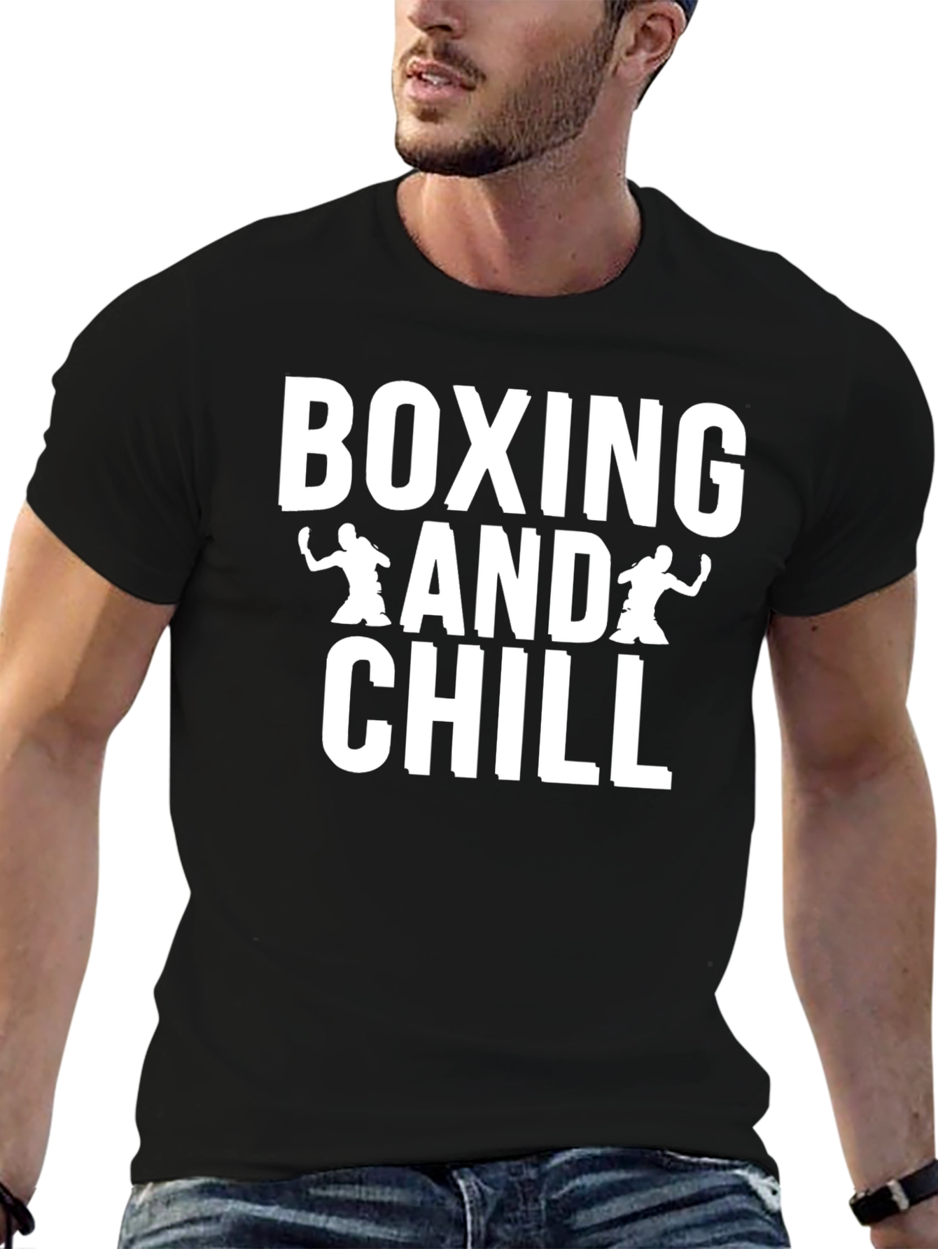 Boxing and Chill Graphic T-Shirt