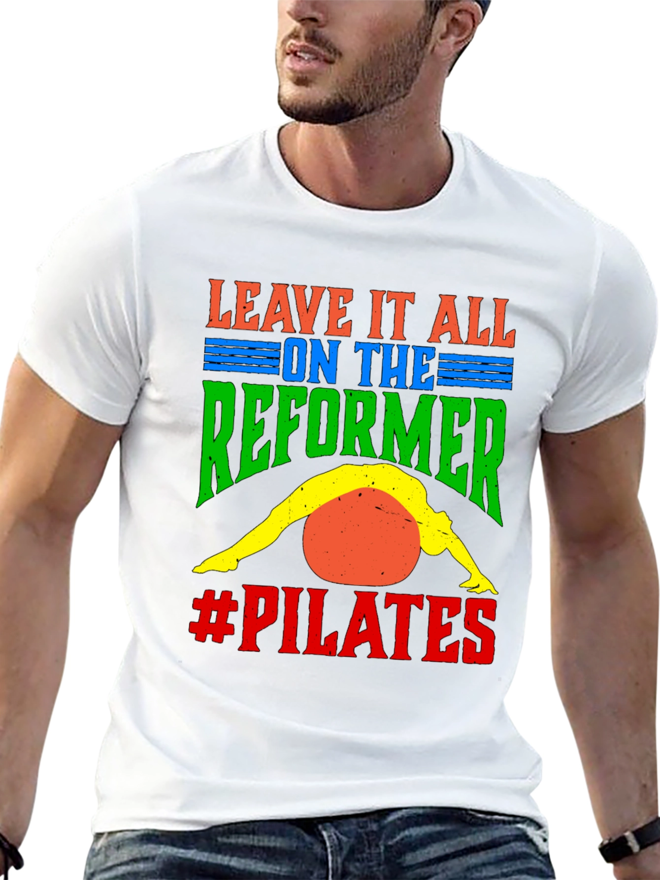Pilates Reformer T-Shirt - Leave It All
