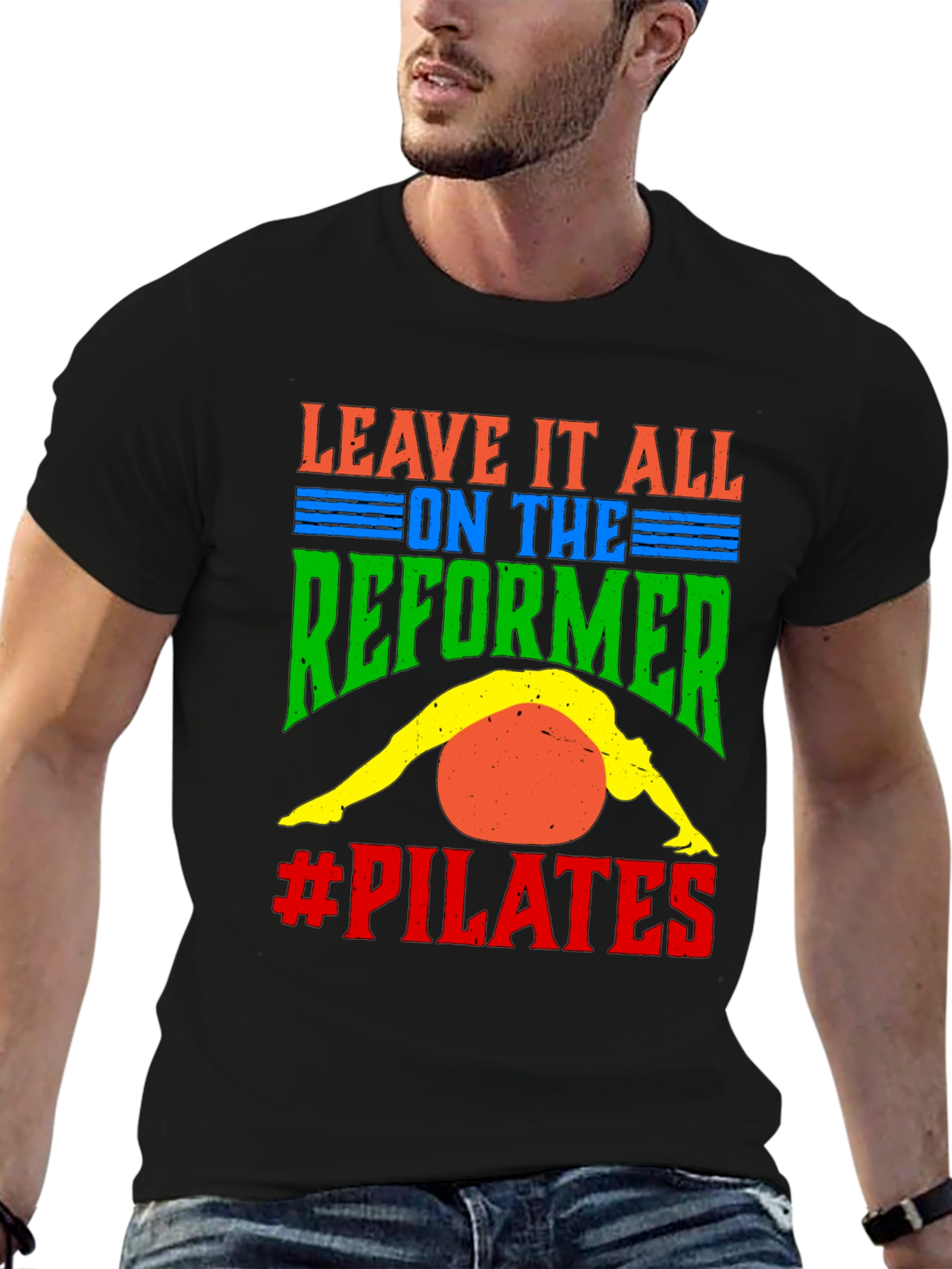 Pilates Reformer T-Shirt - Leave It All