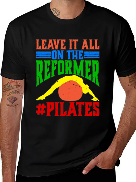 Pilates Reformer T-Shirt - Leave It All