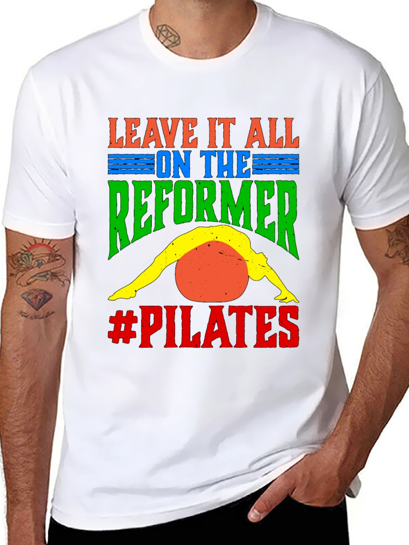 Pilates Reformer T-Shirt - Leave It All