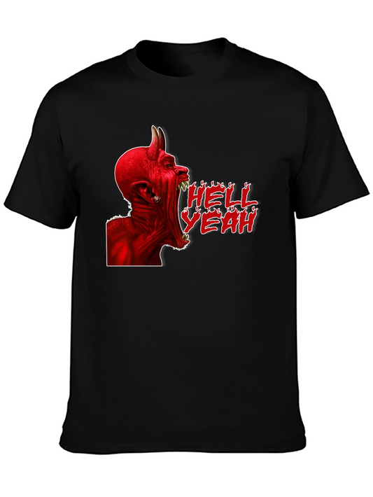 Hell Yeah Devil Graphic T-Shirt
