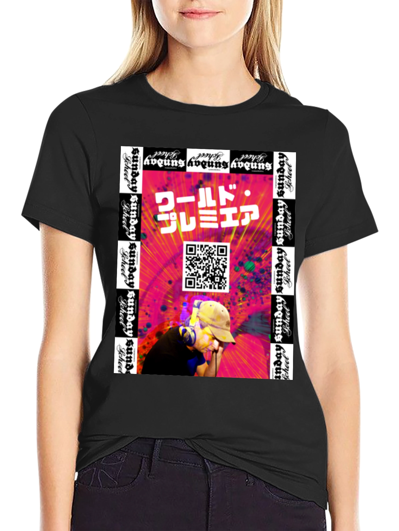 Graphic Print T-Shirt: Sunday School
