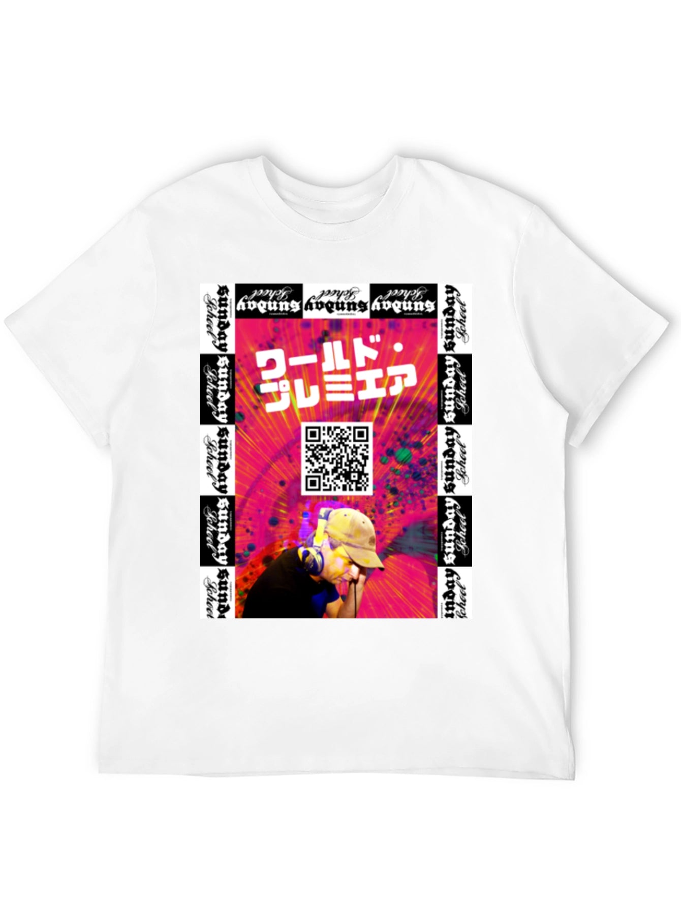 Graphic Print T-Shirt: Sunday School