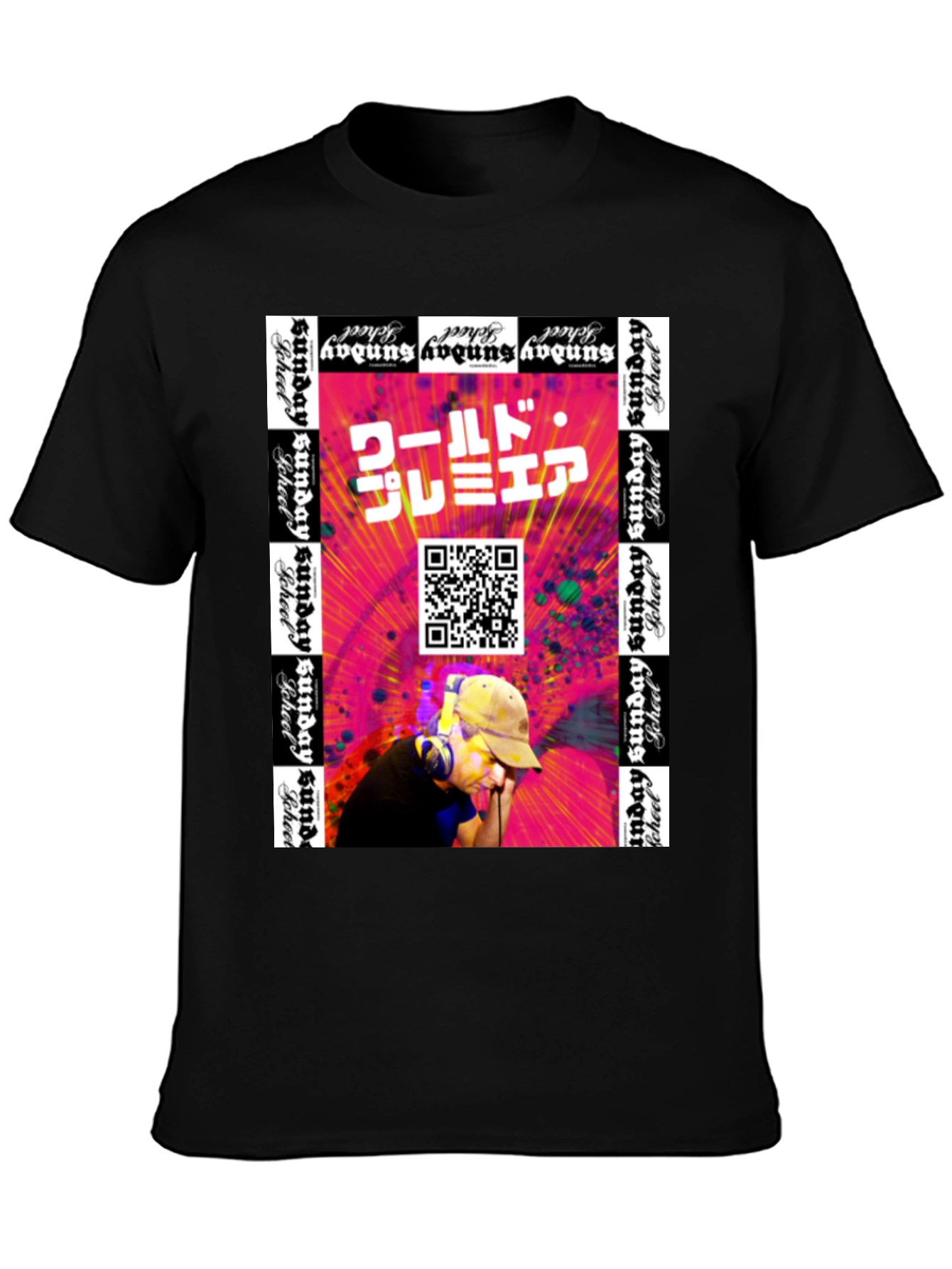 Graphic Print T-Shirt: Sunday School