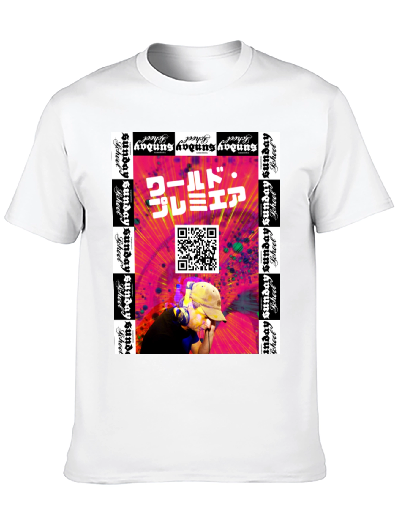 Graphic Print T-Shirt: Sunday School