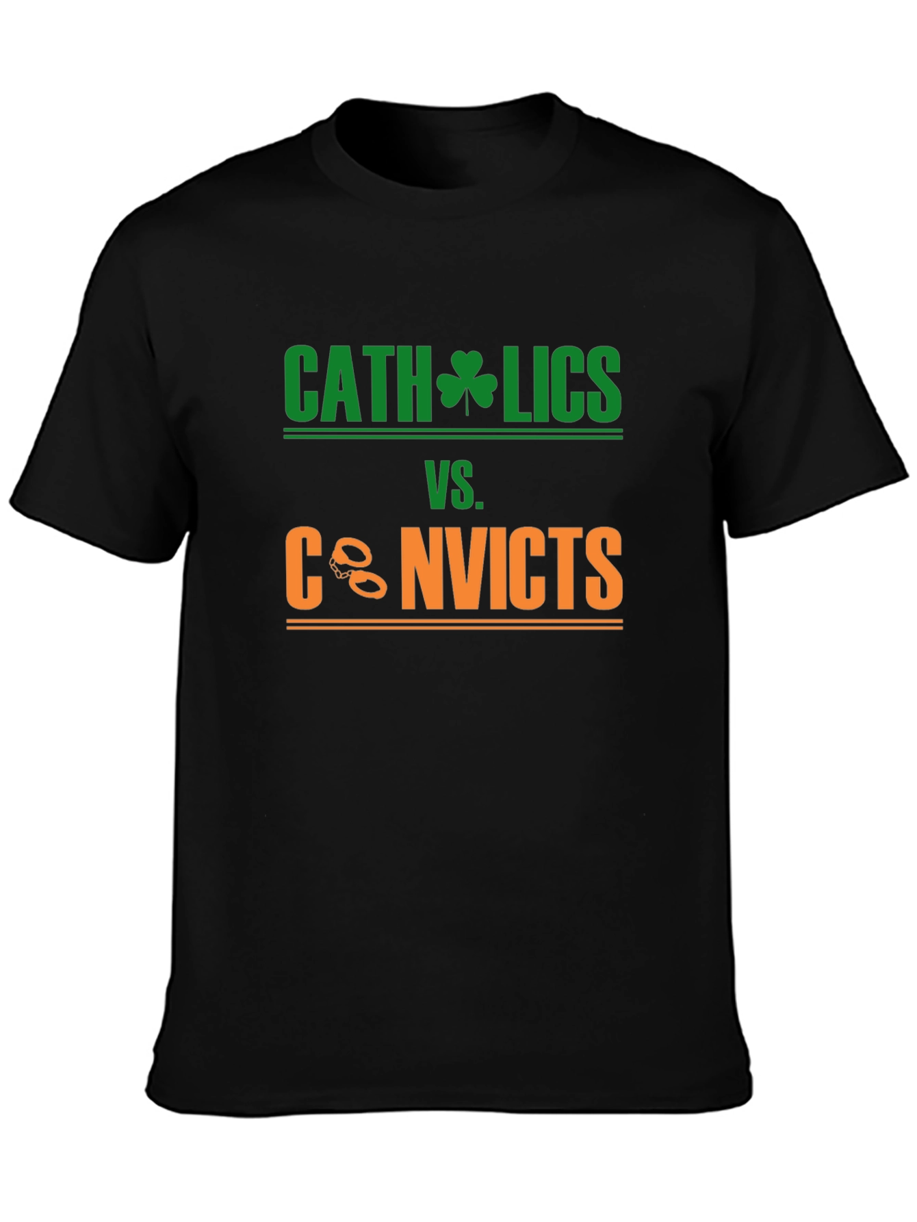 Catholics vs. Convicts Graphic Tee