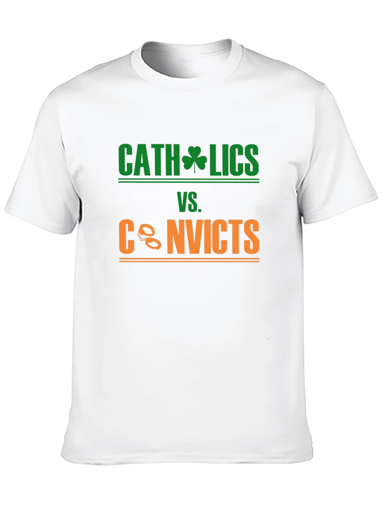 Catholics vs. Convicts Graphic Tee