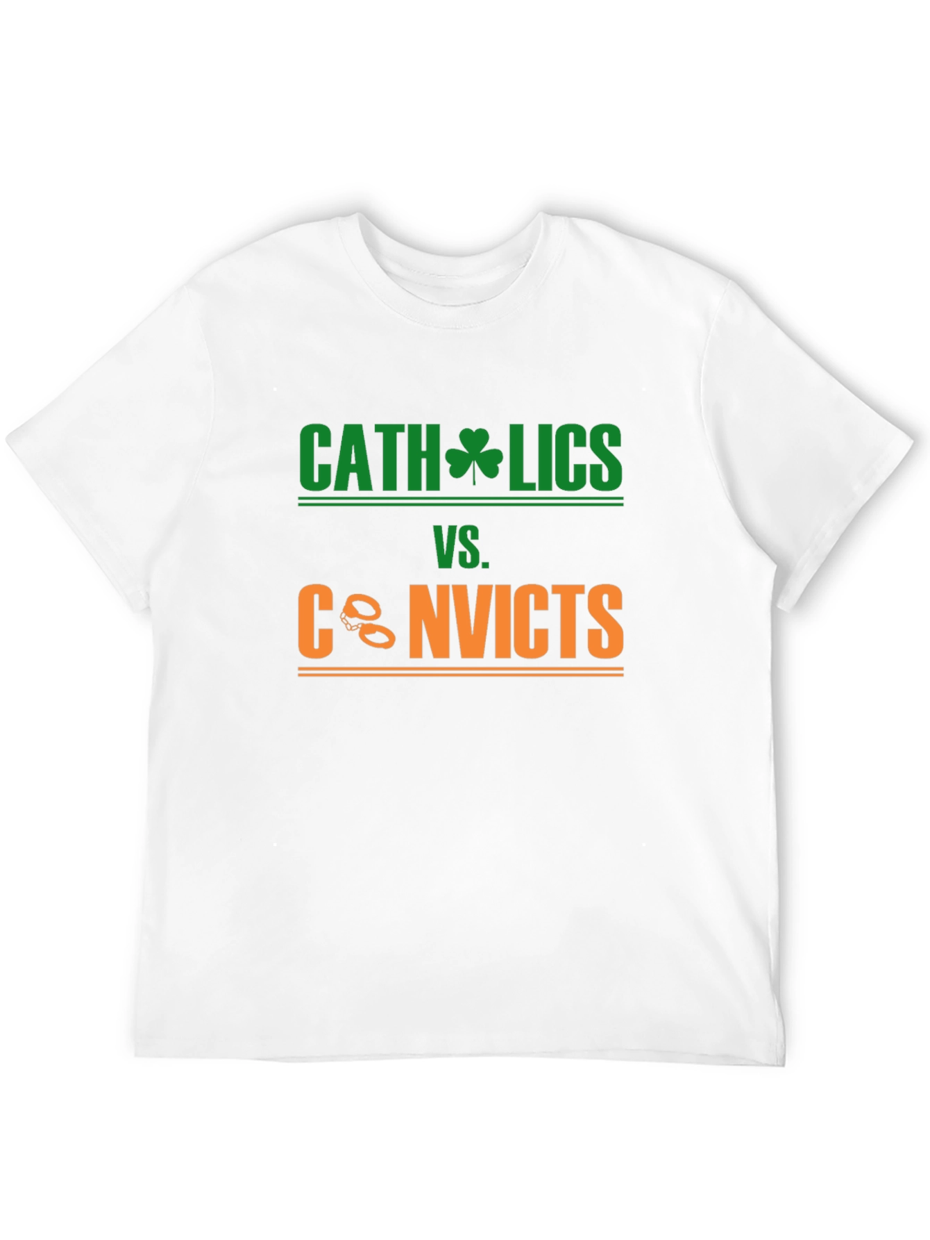 Catholics vs. Convicts Graphic Tee