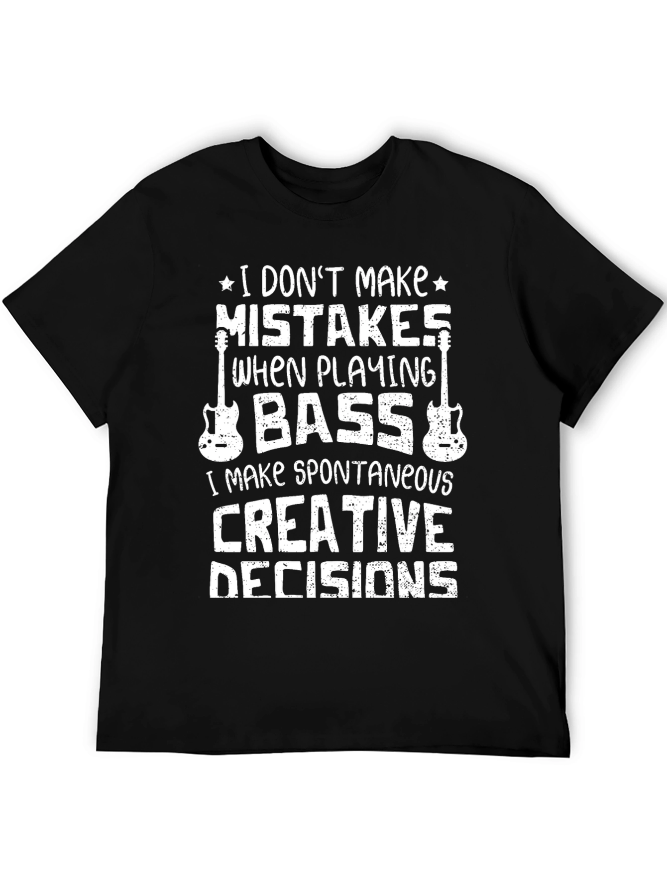 Funny Bass Guitar T-Shirt Musician Gift