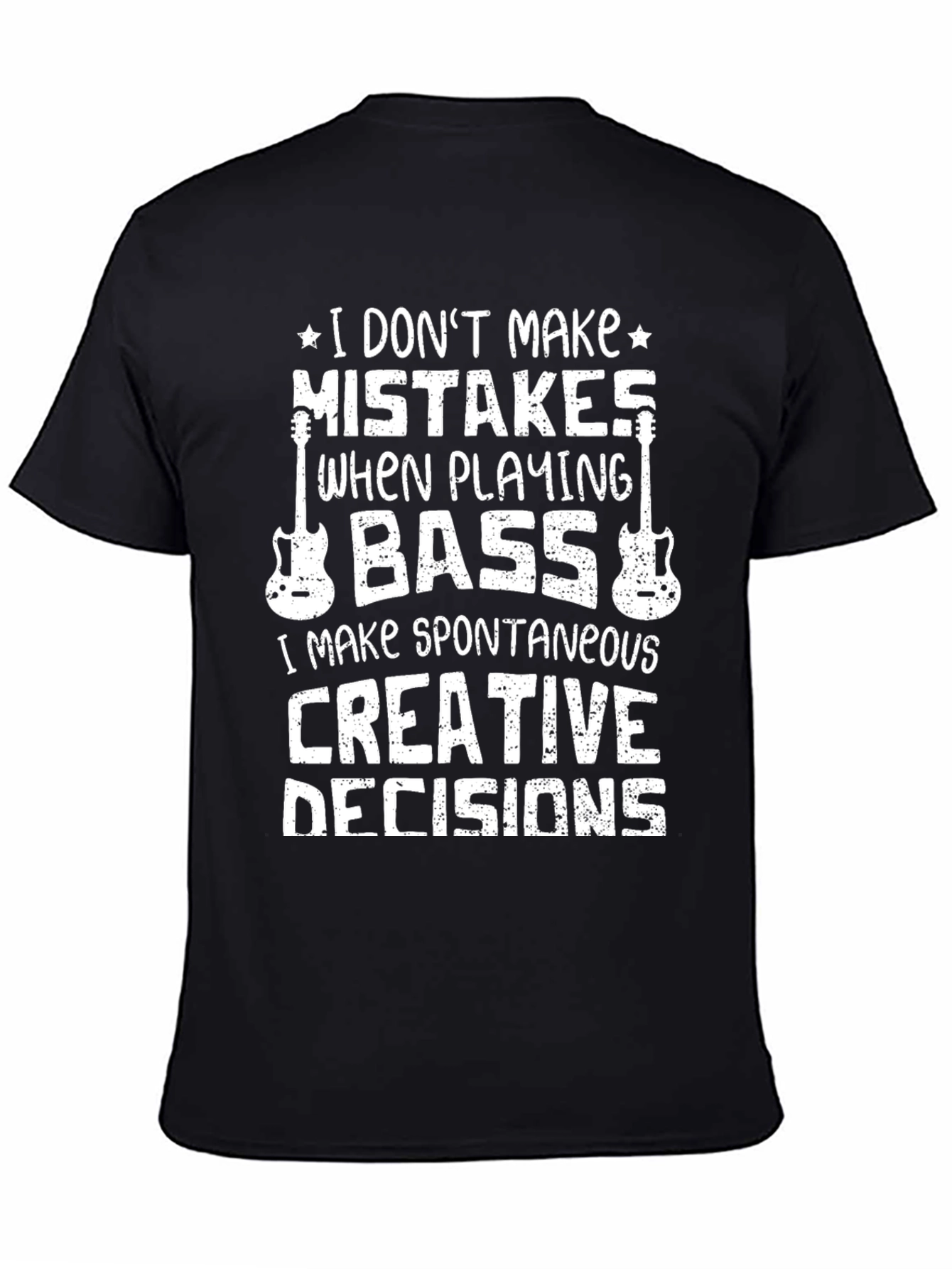 Funny Bass Guitar T-Shirt Musician Gift