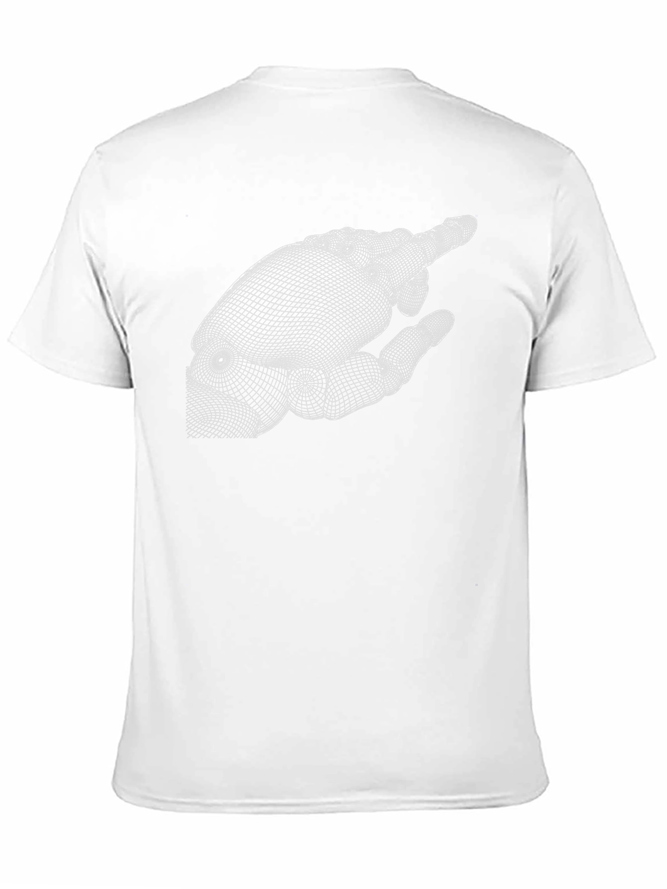 Tech Hand Graphic T-Shirt - Modern Style