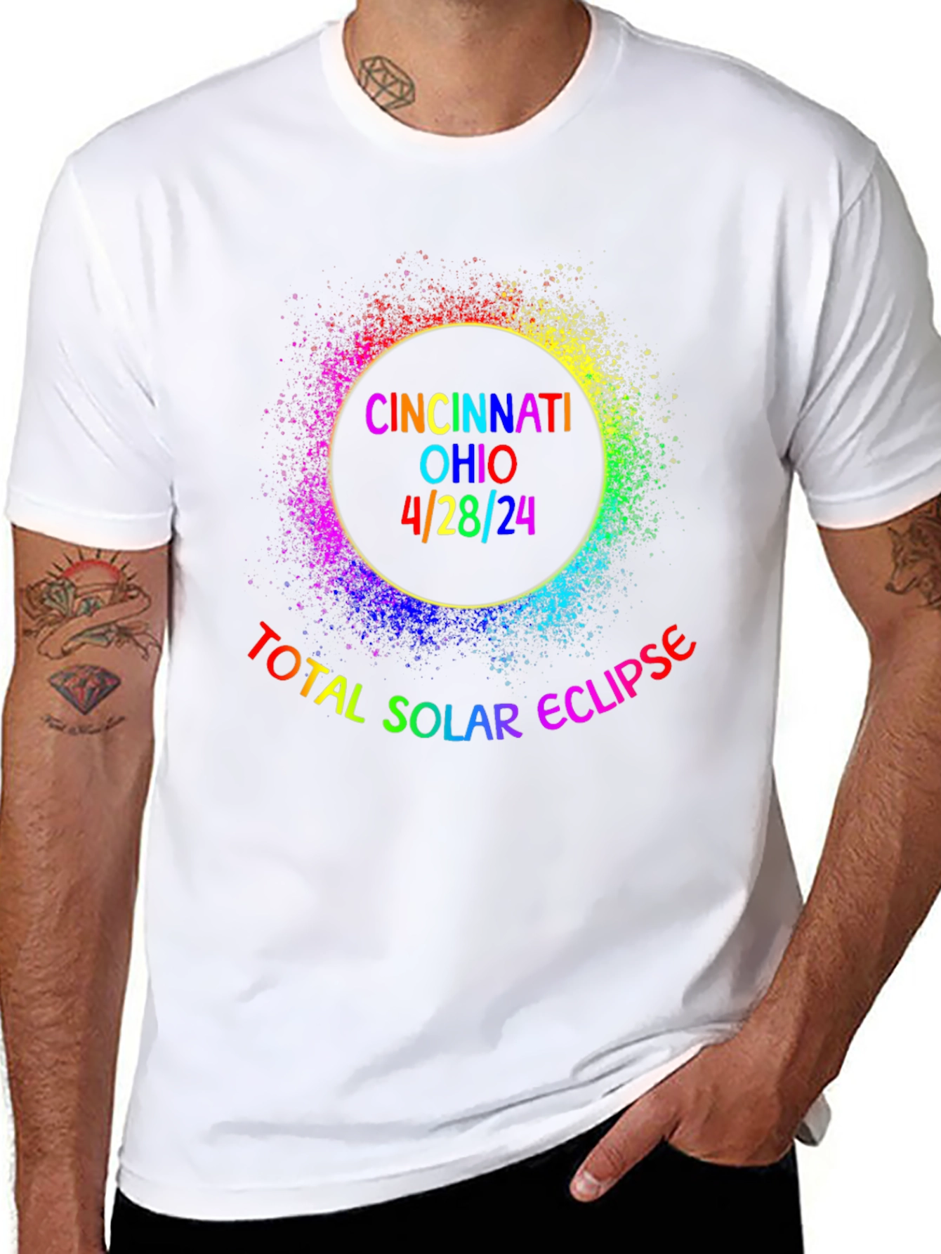 Cincinnati Solar Eclipse April 28 2024 T-Shirt