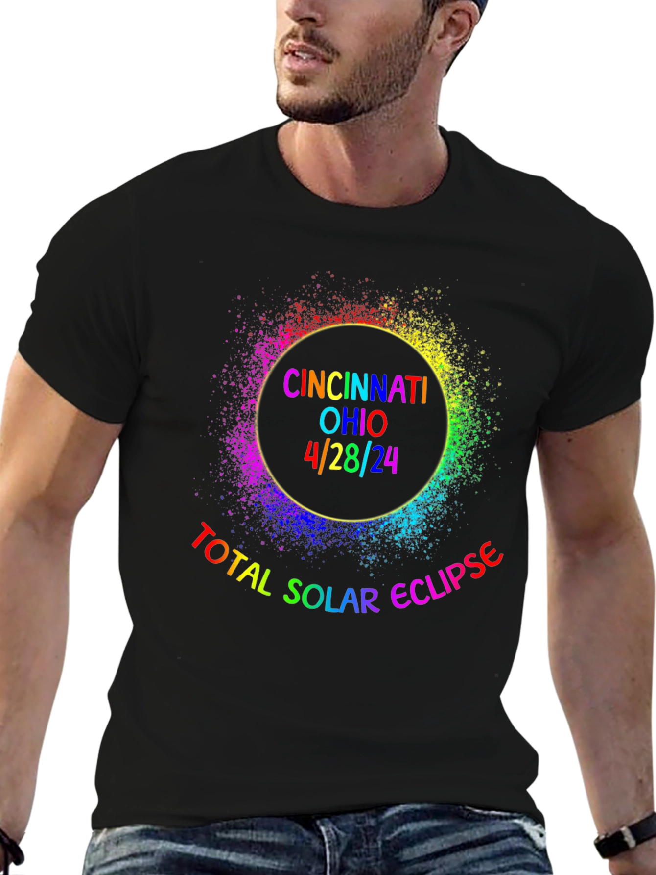 Cincinnati Solar Eclipse April 28 2024 T-Shirt