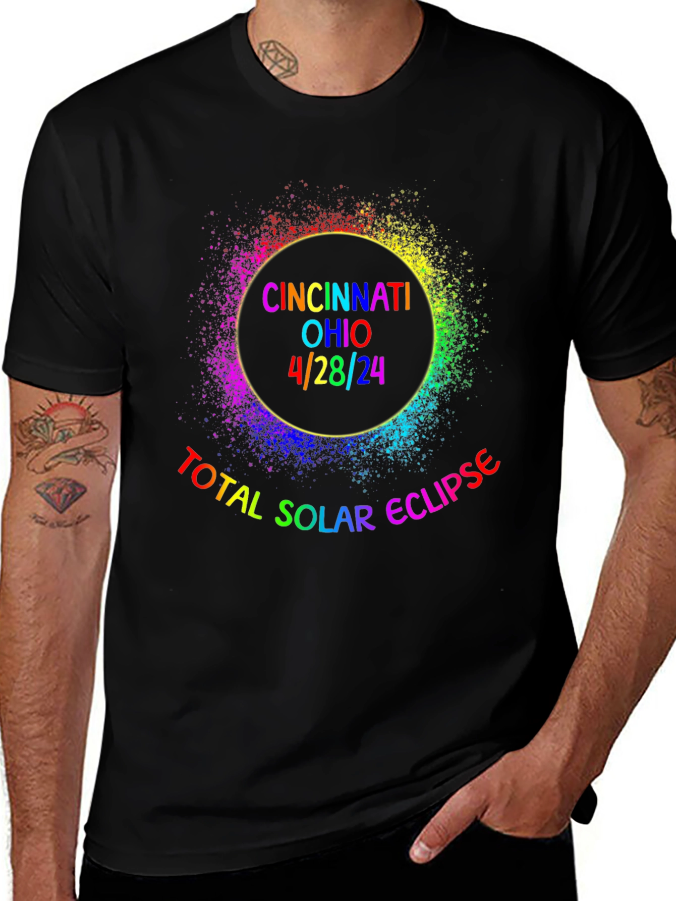 Cincinnati Solar Eclipse April 28 2024 T-Shirt