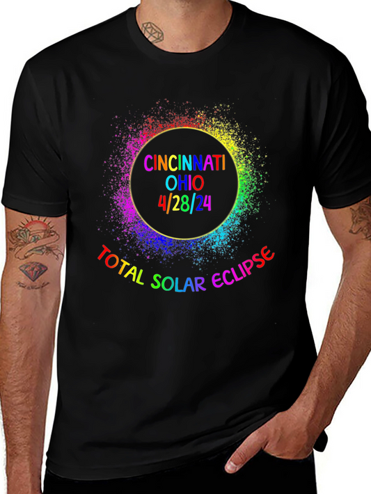 Cincinnati Solar Eclipse April 28 2024 T-Shirt