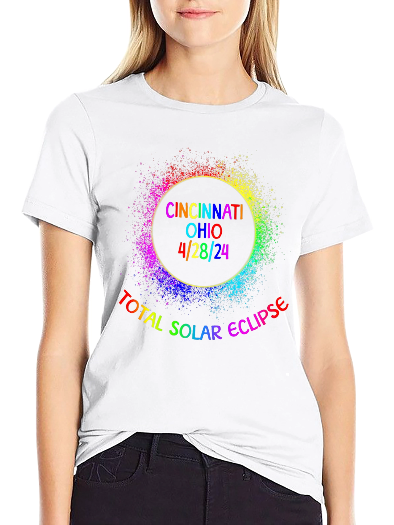 Cincinnati Solar Eclipse April 28 2024 T-Shirt