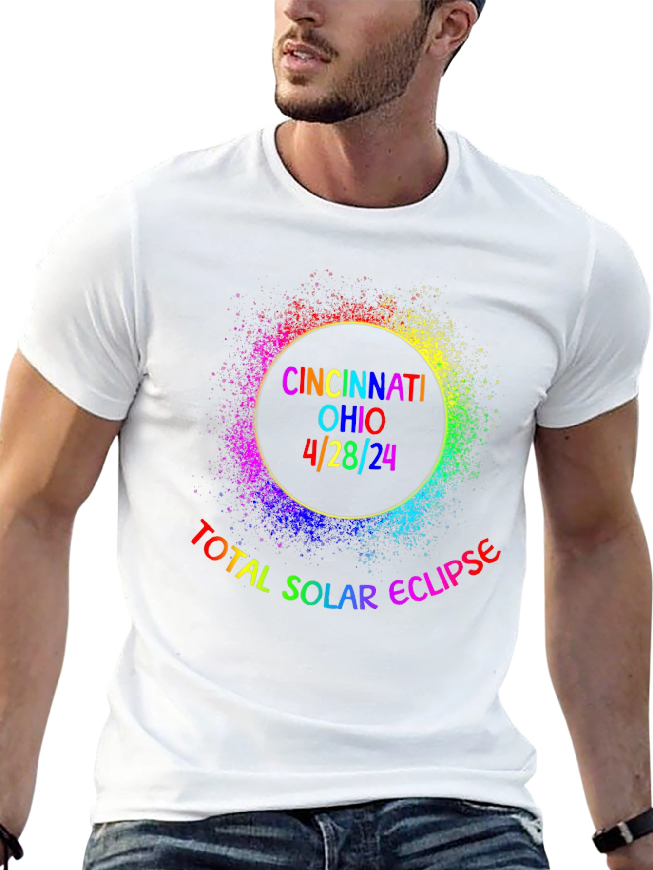Cincinnati Solar Eclipse April 28 2024 T-Shirt