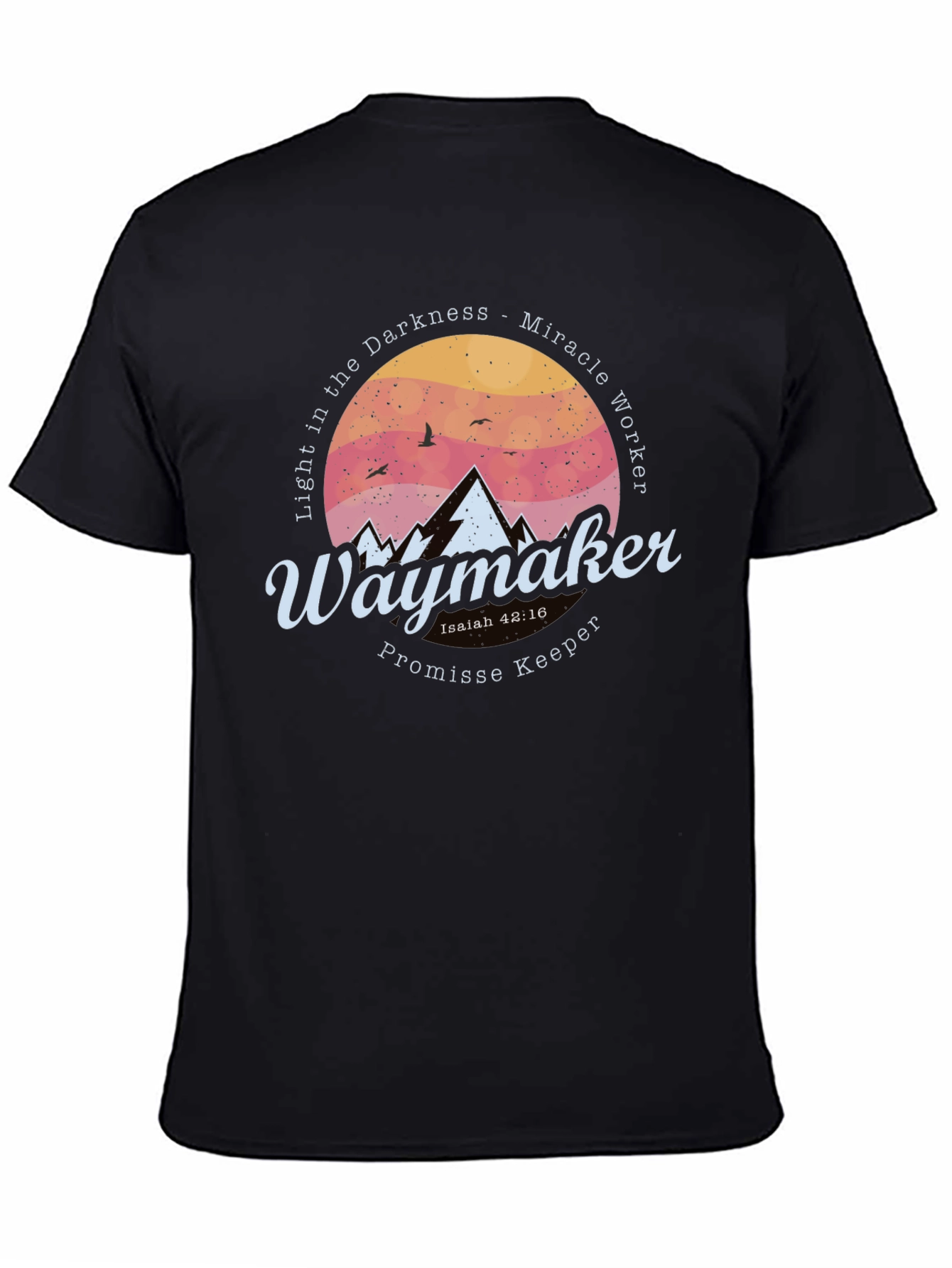 Waymaker Christian T-Shirt - Light in the Darkness