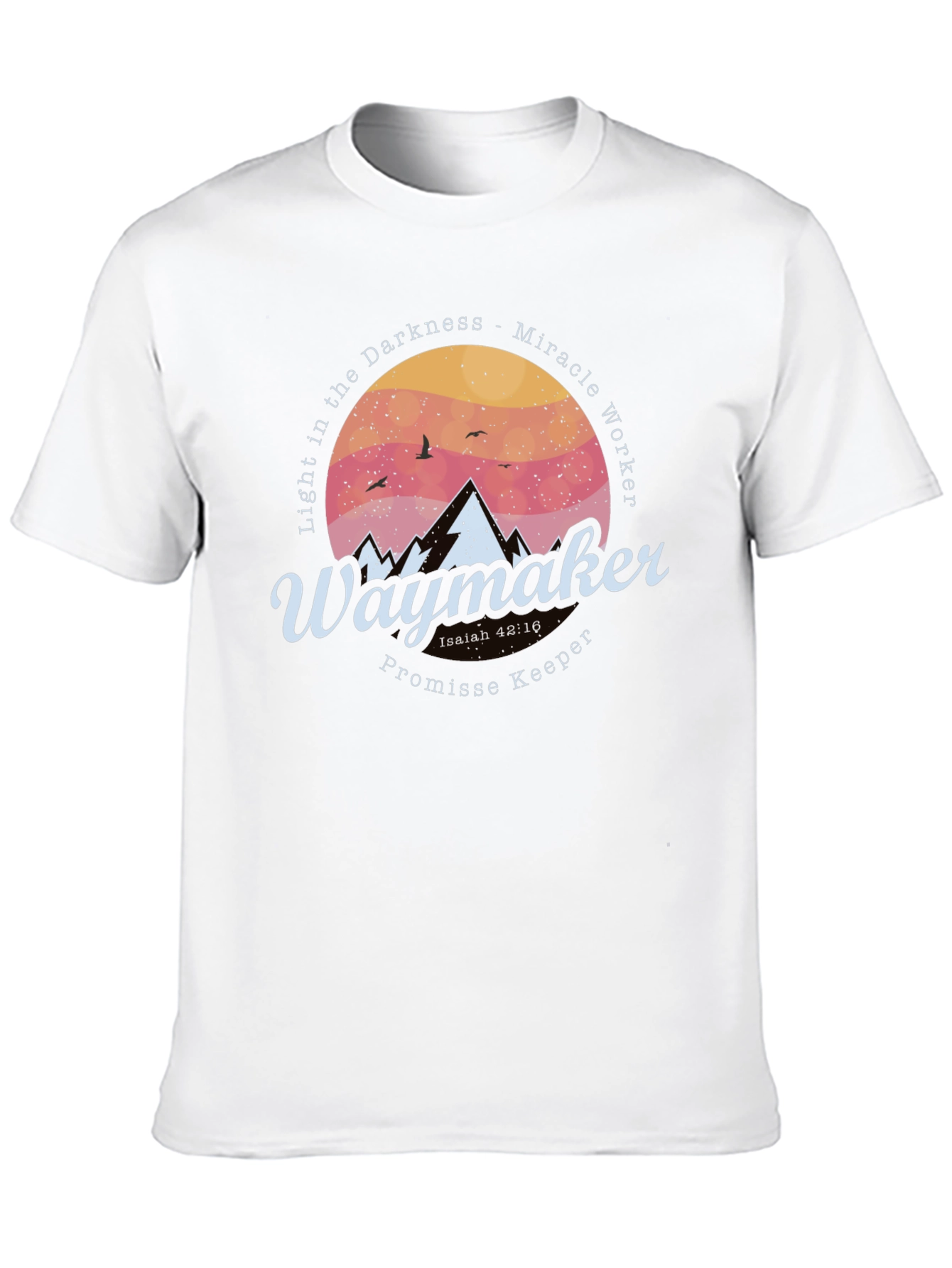 Waymaker Christian T-Shirt - Light in the Darkness