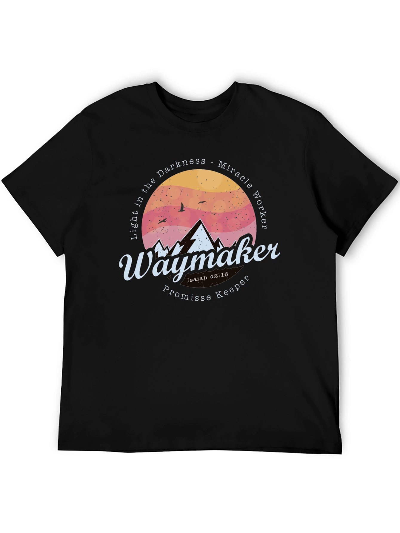 Waymaker Christian T-Shirt - Light in the Darkness