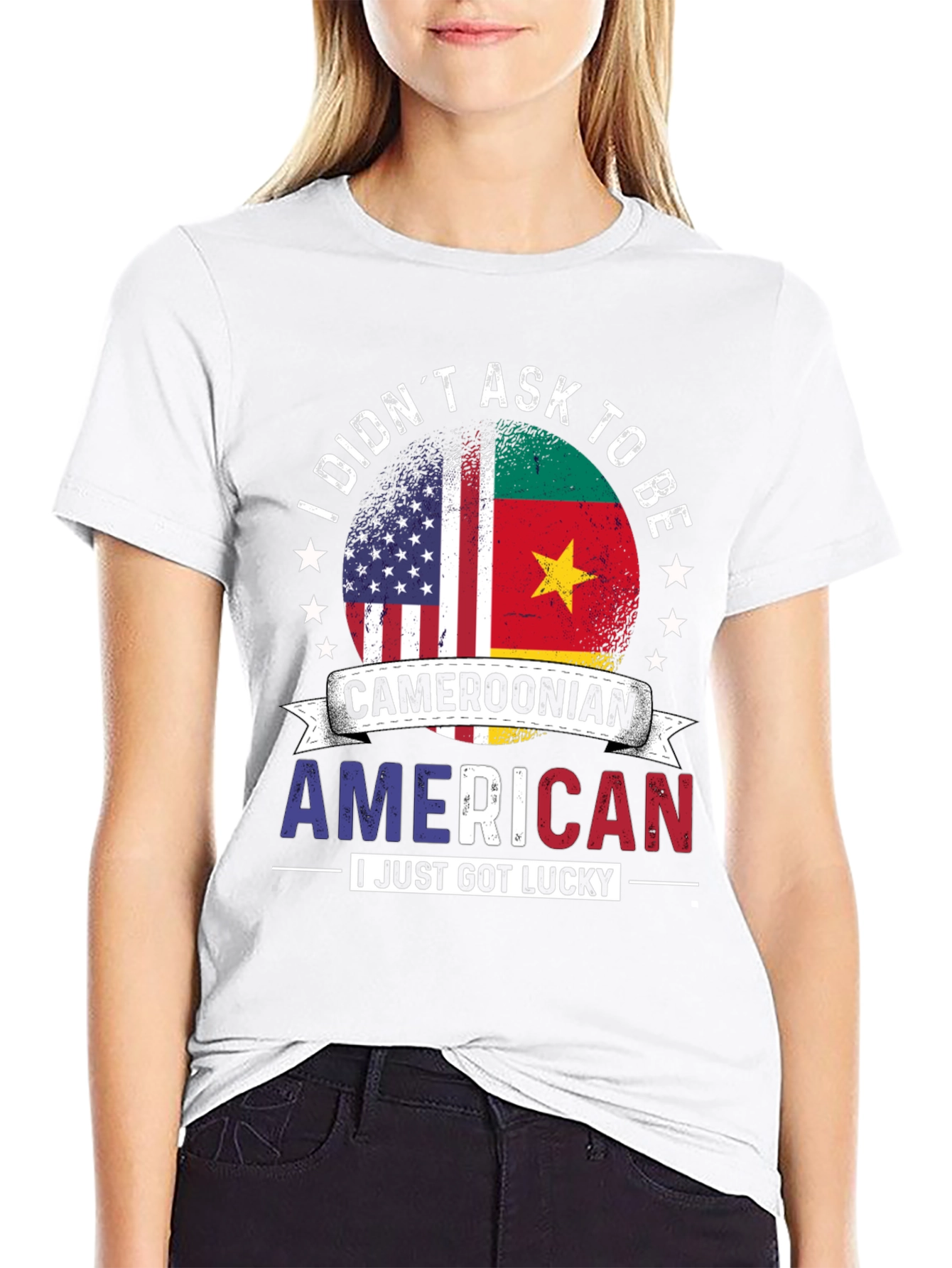 Cameroonian American Pride T-Shirt
