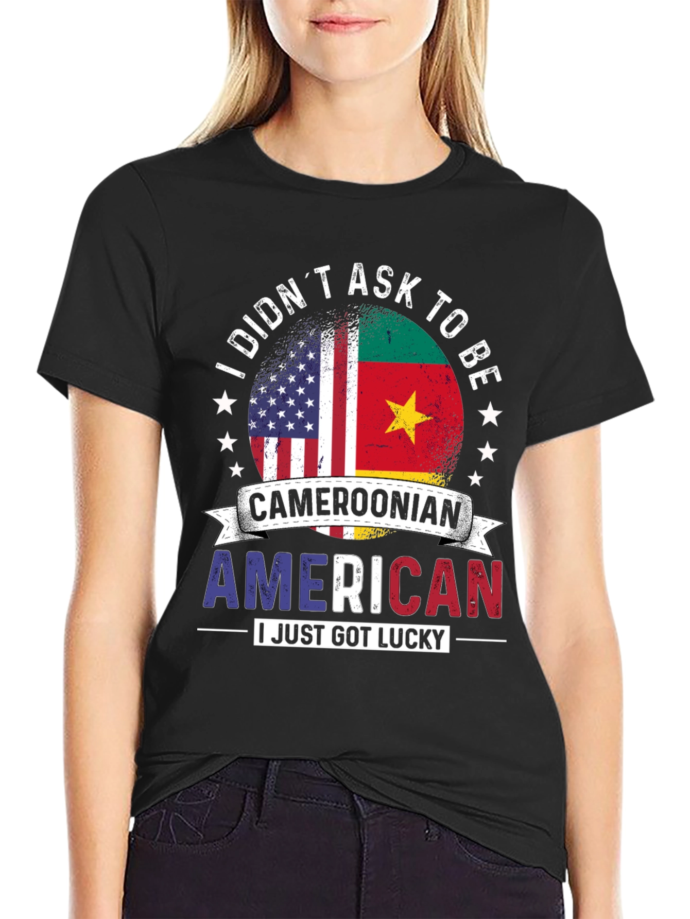 Cameroonian American Pride T-Shirt