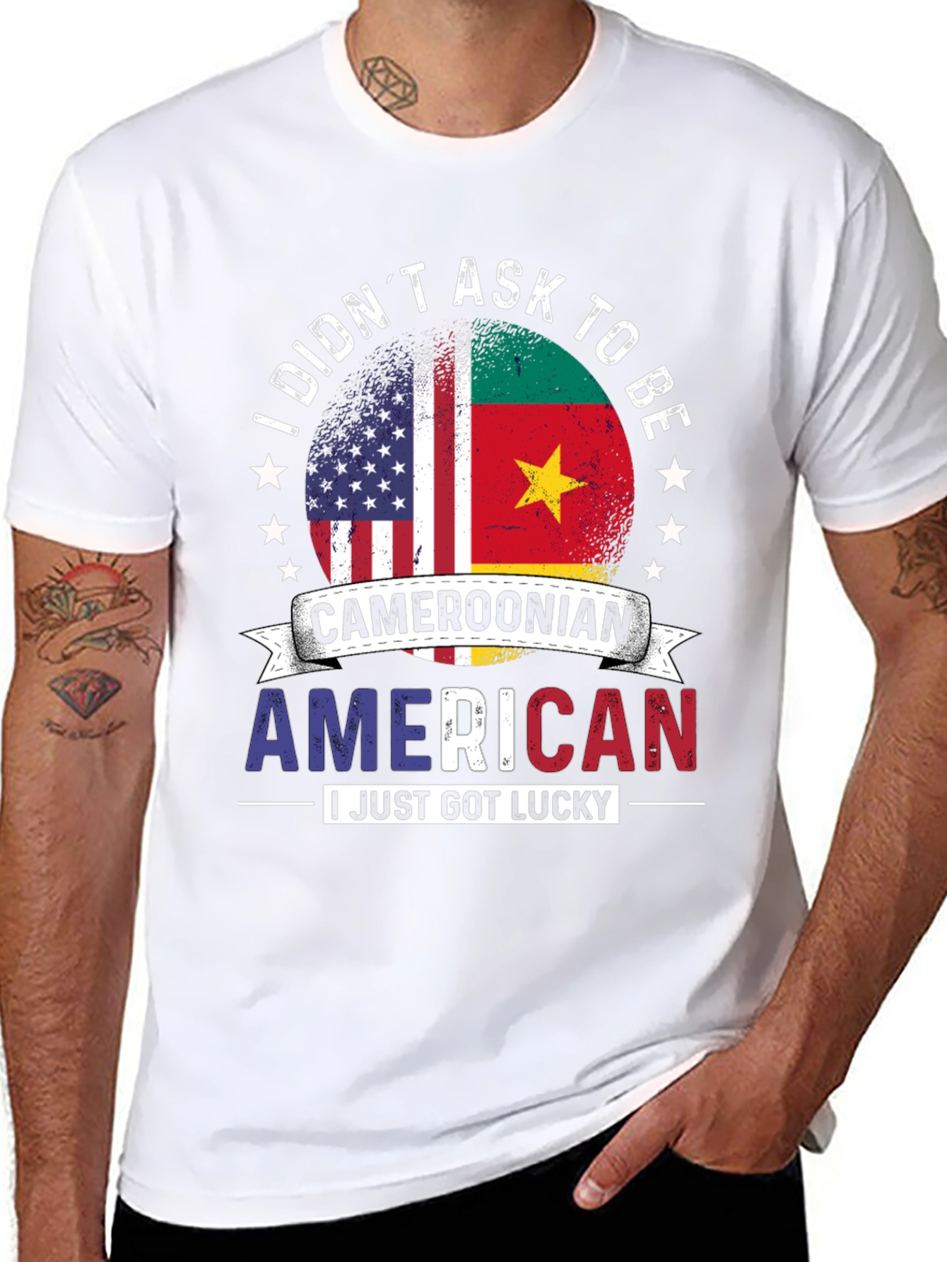 Cameroonian American Pride T-Shirt