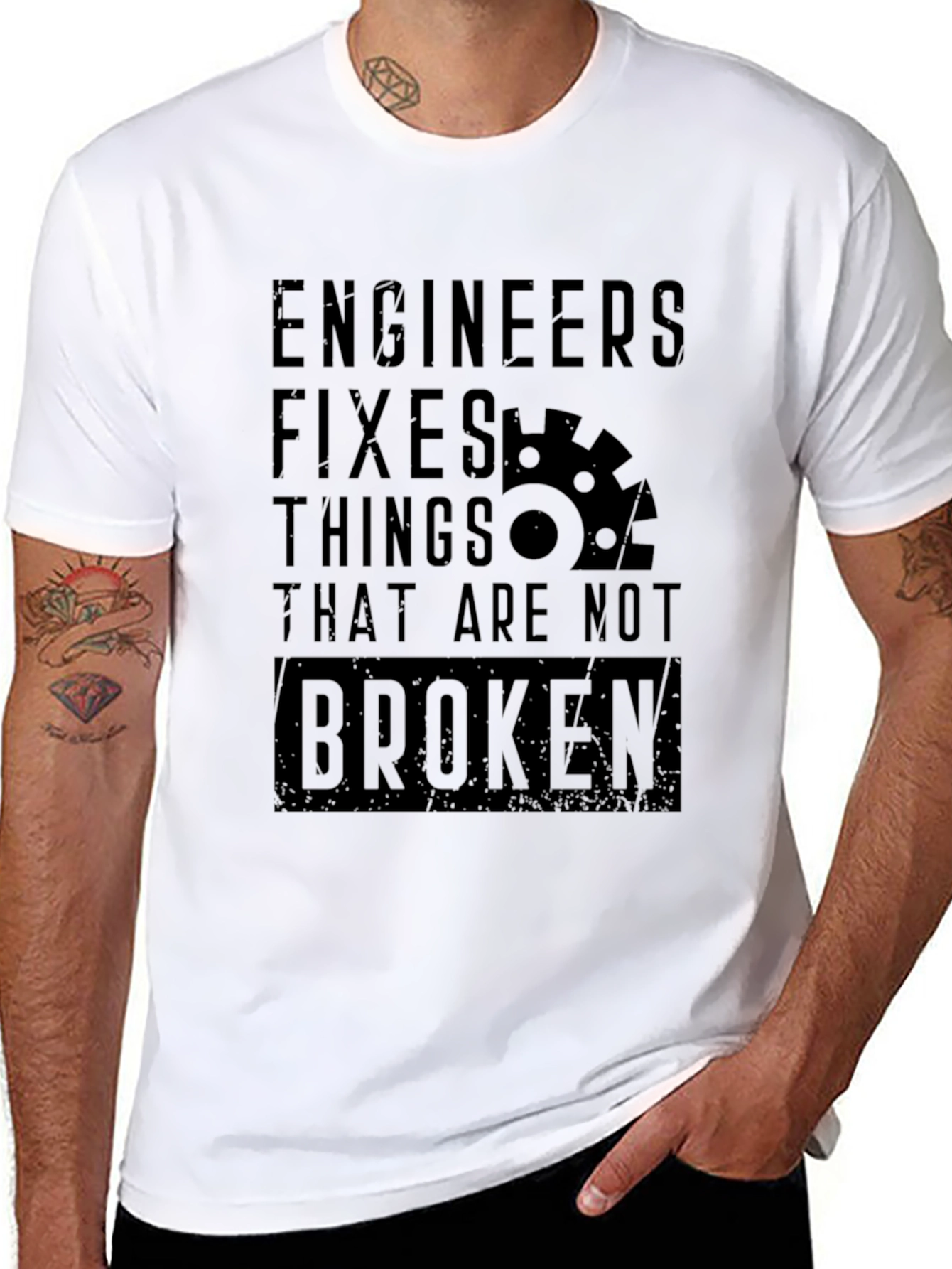 Engineer Fixes T-Shirt - Funny Engineering Humor