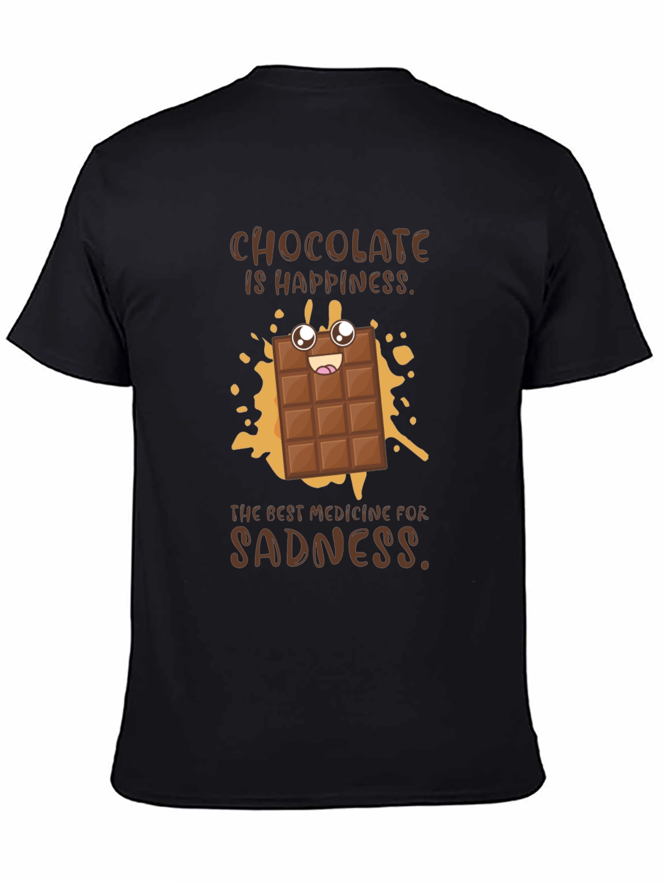 Chocolate Happiness Graphic T-Shirt