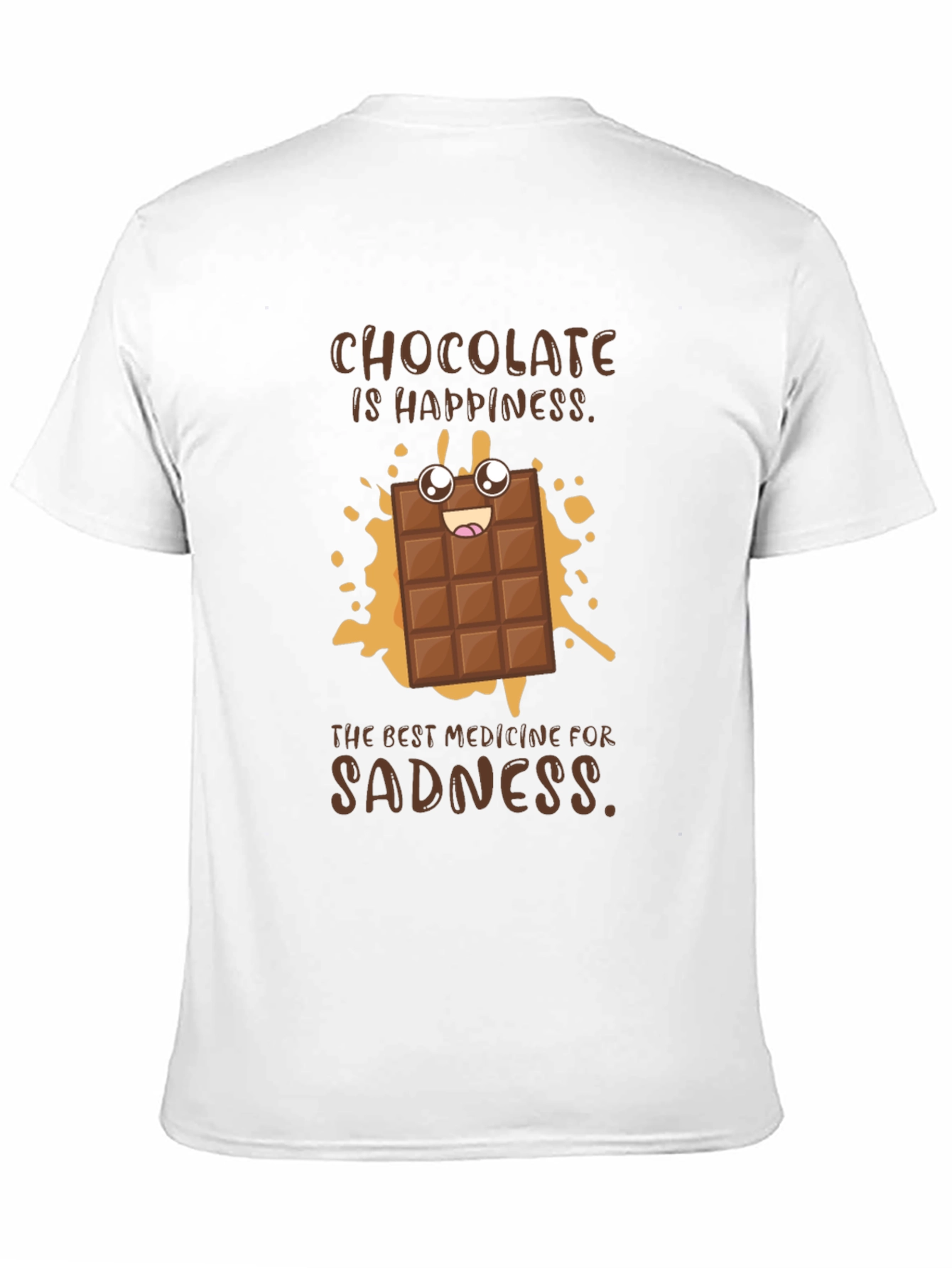 Chocolate Happiness Graphic T-Shirt