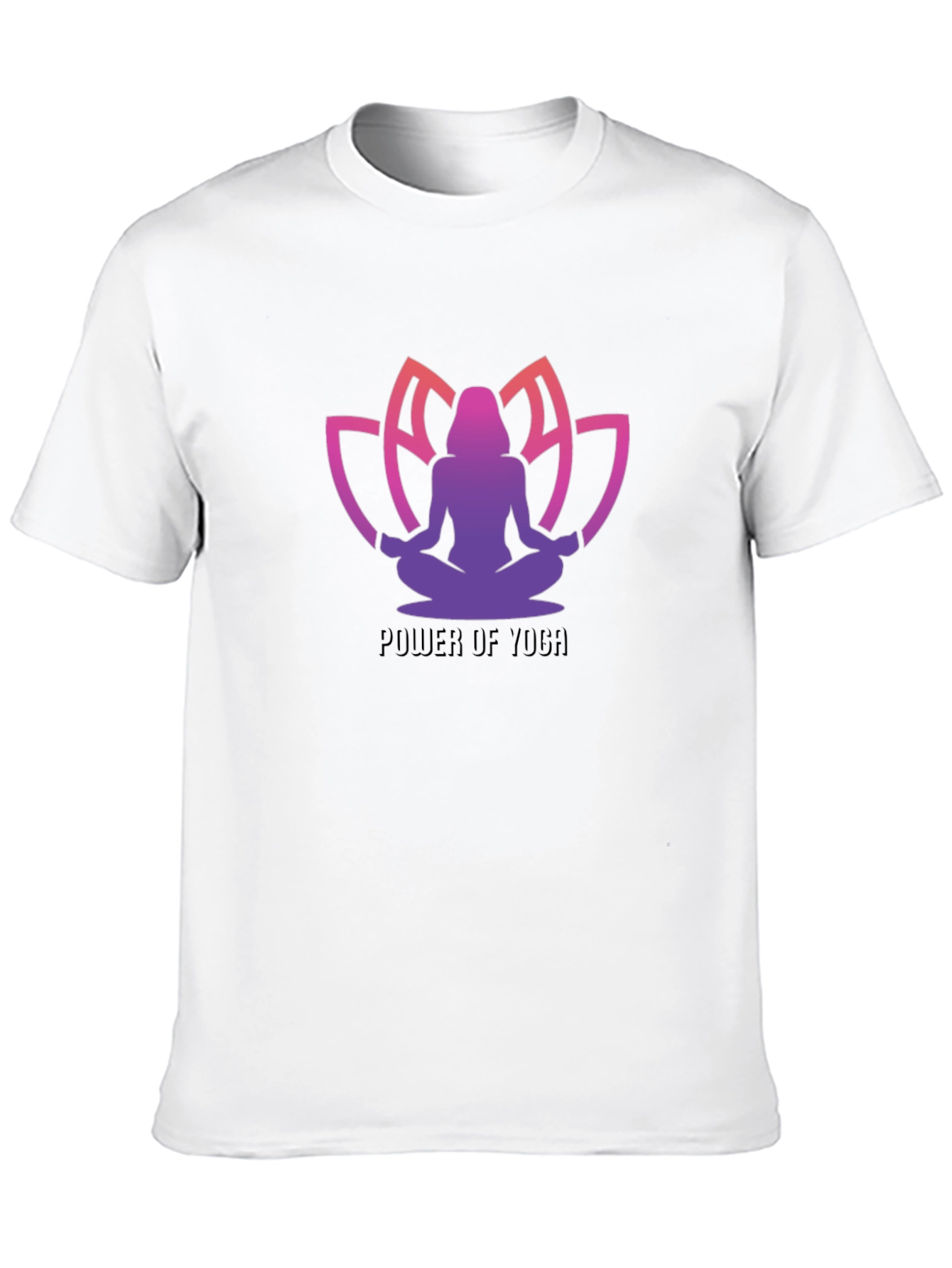 Power of Yoga Black T-Shirt