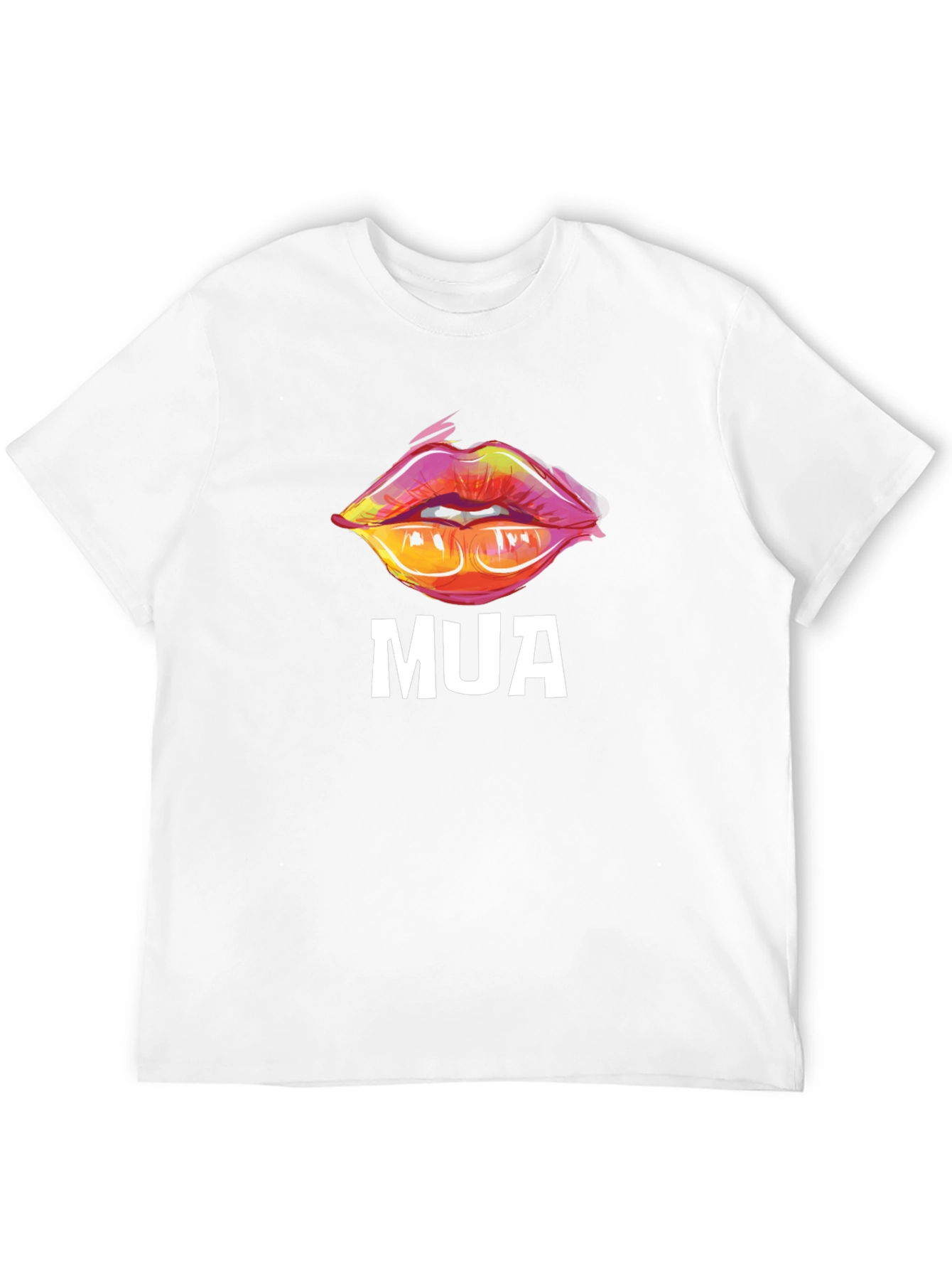 MUA Lips Graphic Black T-Shirt