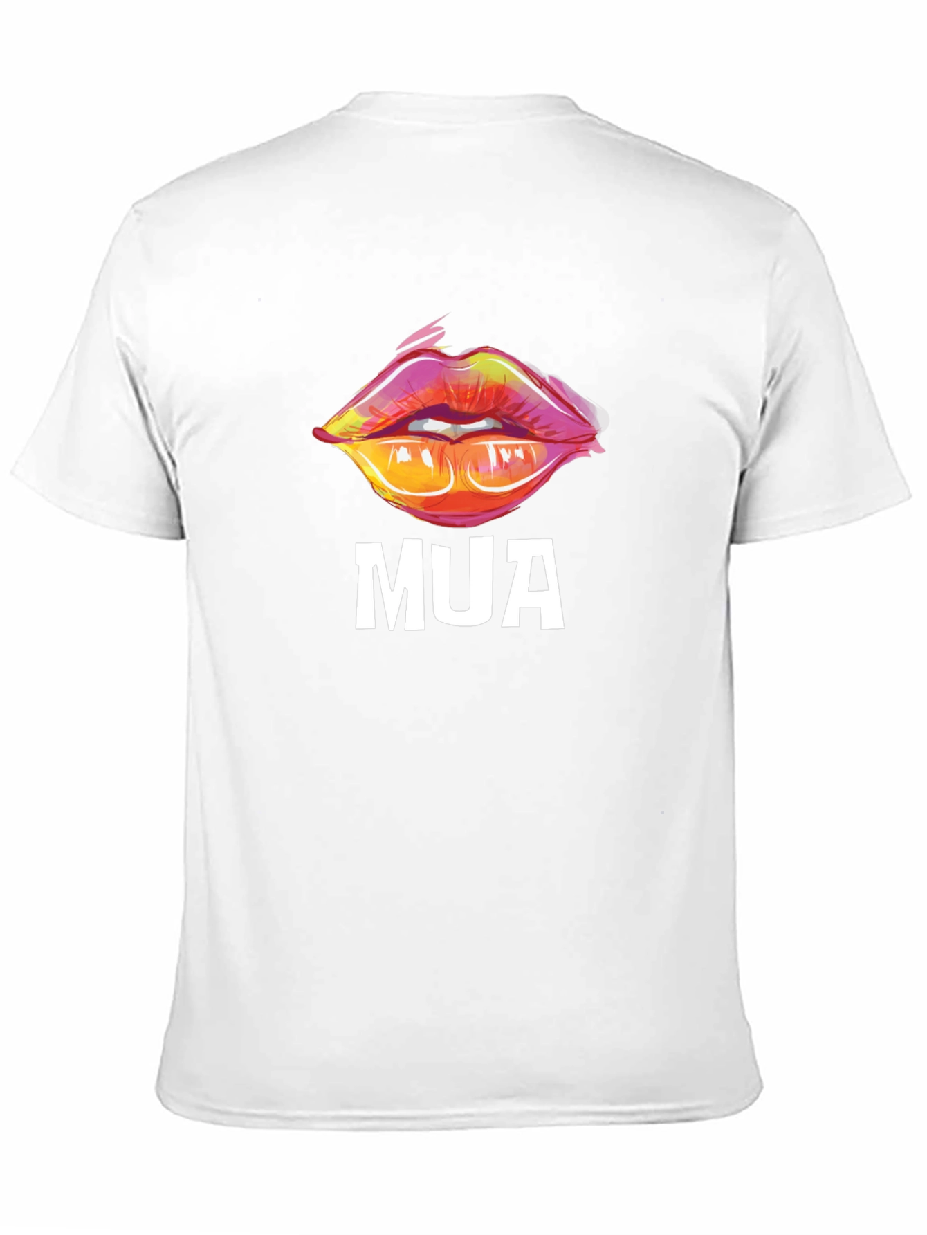 MUA Lips Graphic Black T-Shirt