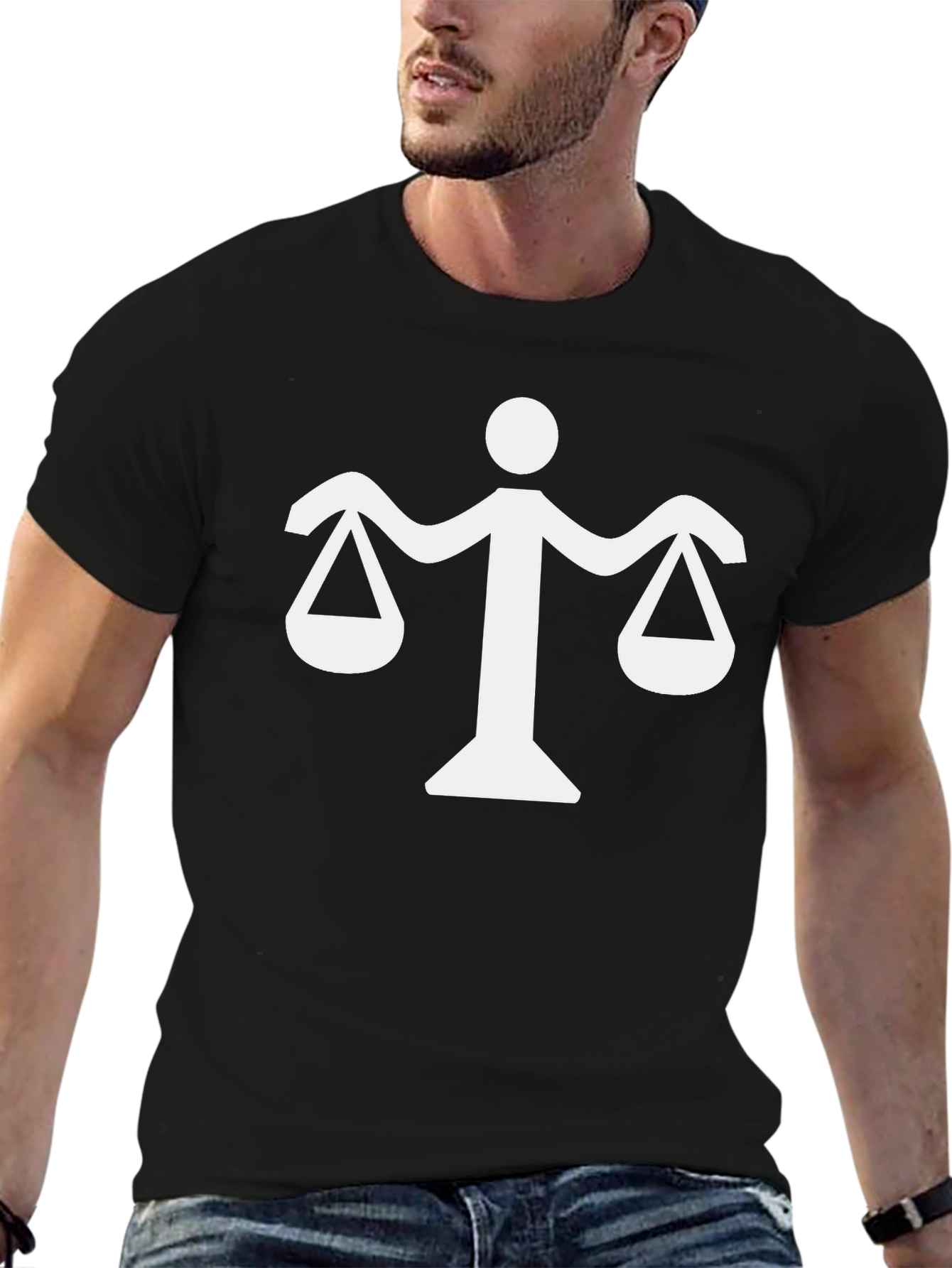 Scales of Justice Graphic Tee