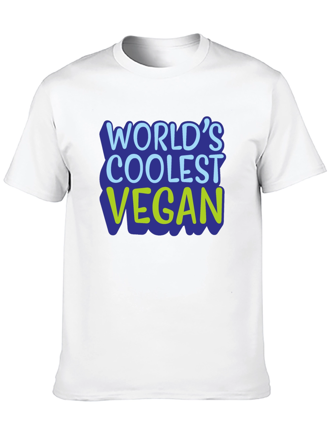 Worlds Coolest Vegan T-Shirt - Black