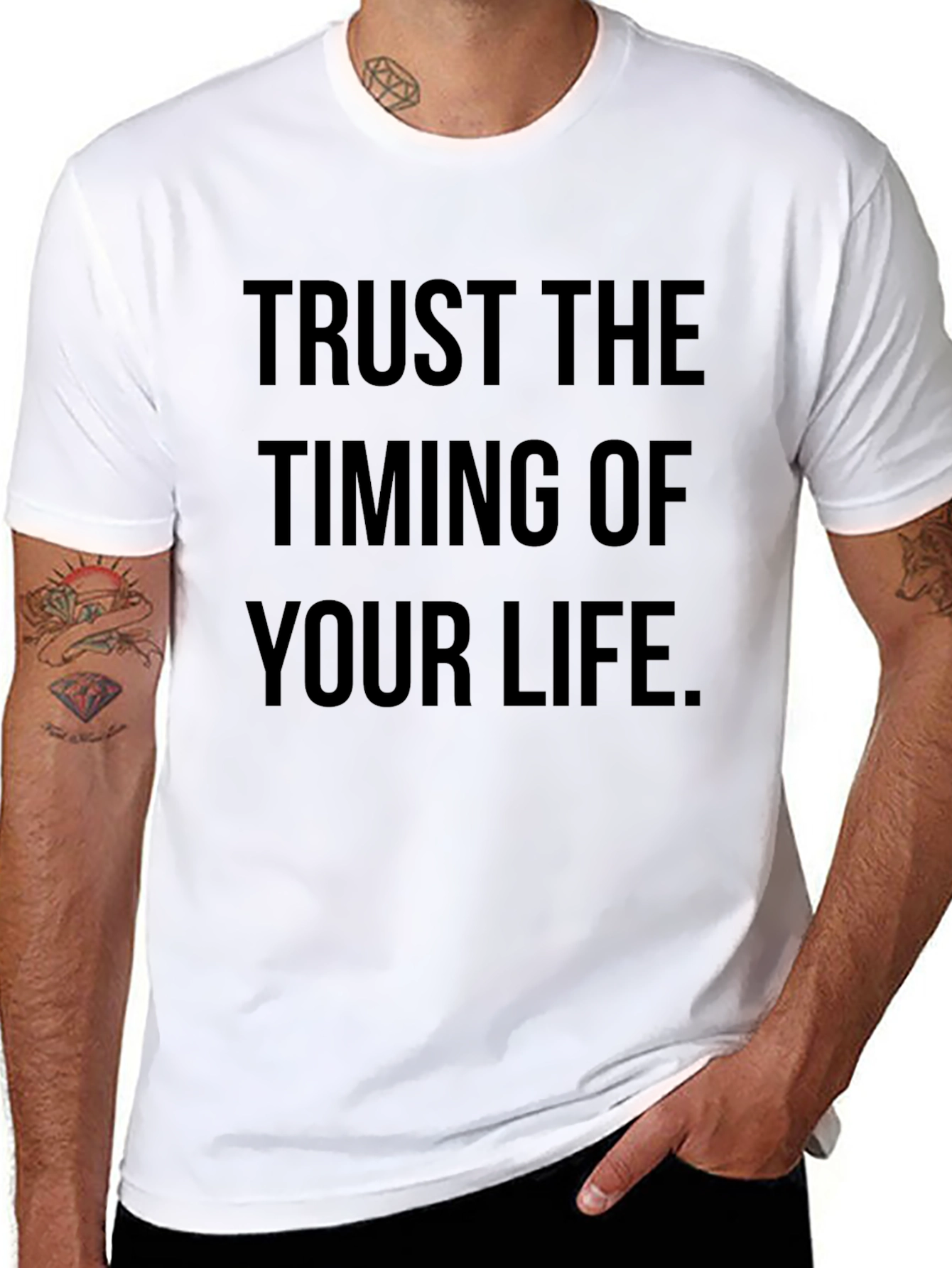 Trust The Timing T-Shirt - Inspirational Tee